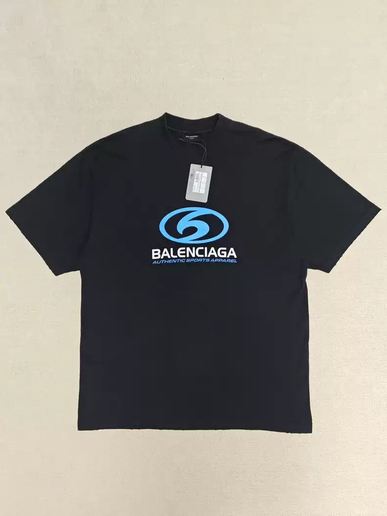 Balenciaga Balenciaga 24ss surfing surfer vintage short sleeved T 