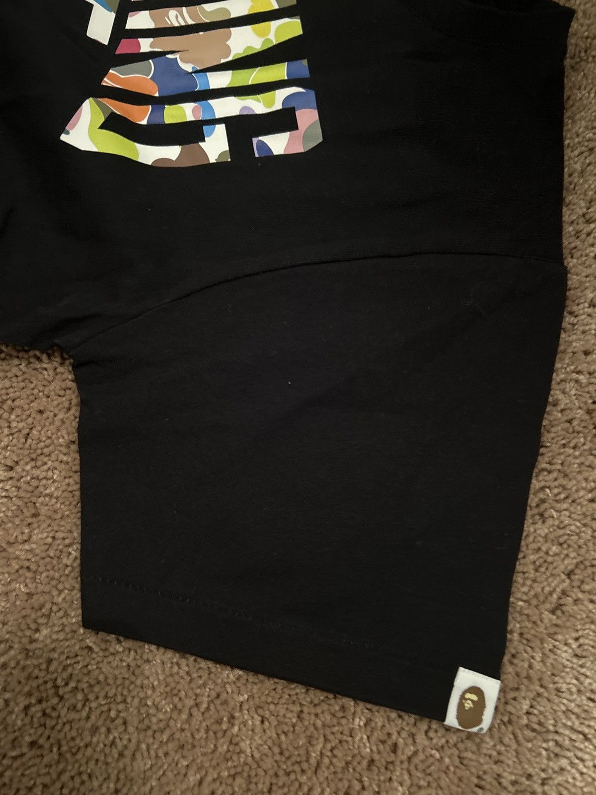 Bape BAPE Multi Camo NYC Logo Tee 'Black' Size US S / EU 44-46 / 1 - 4 Thumbnail