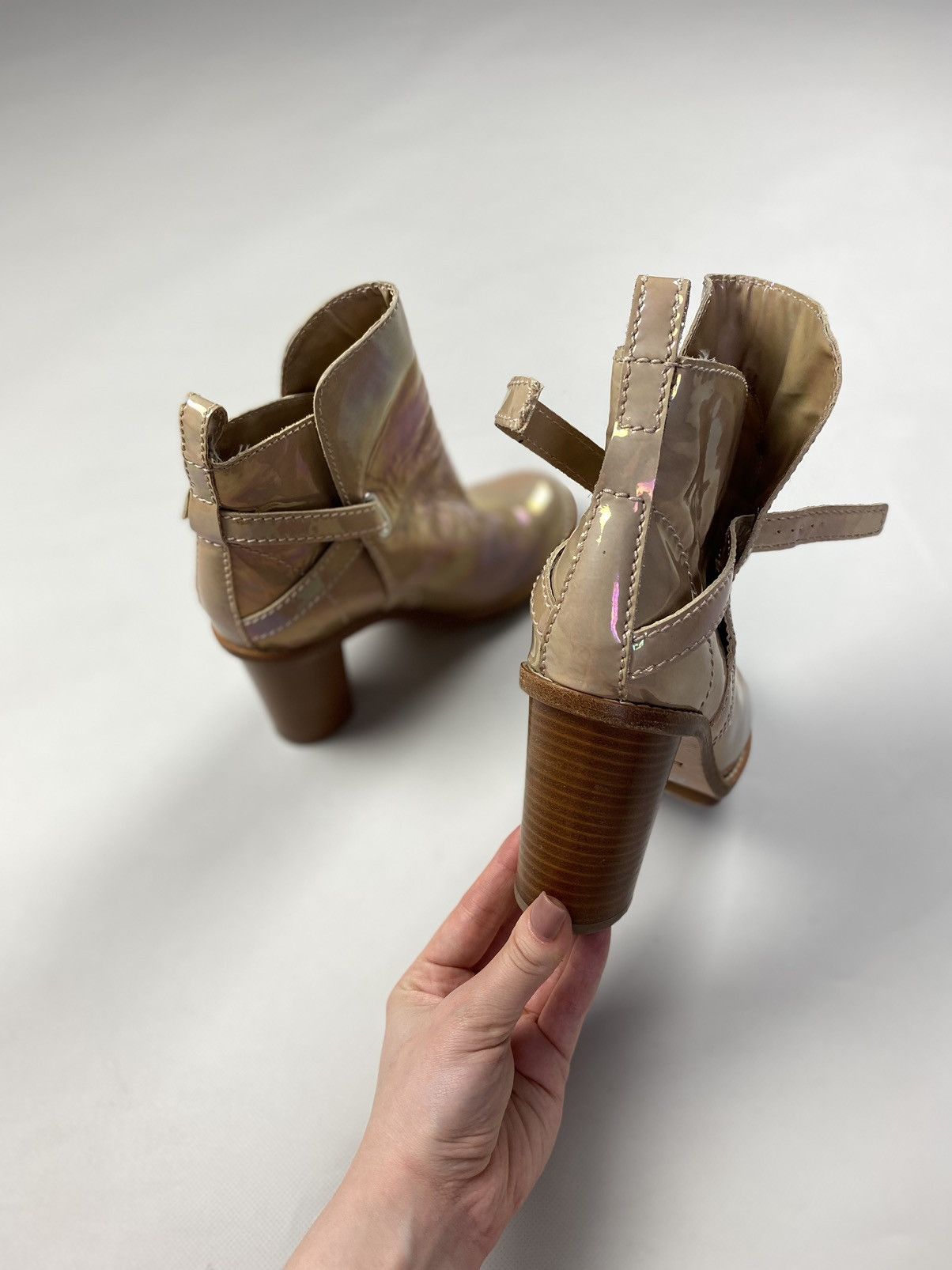 Acne Studios Acne Studios ladies leather heels boots size 40 Size US 10 / IT 40 - 14 Thumbnail