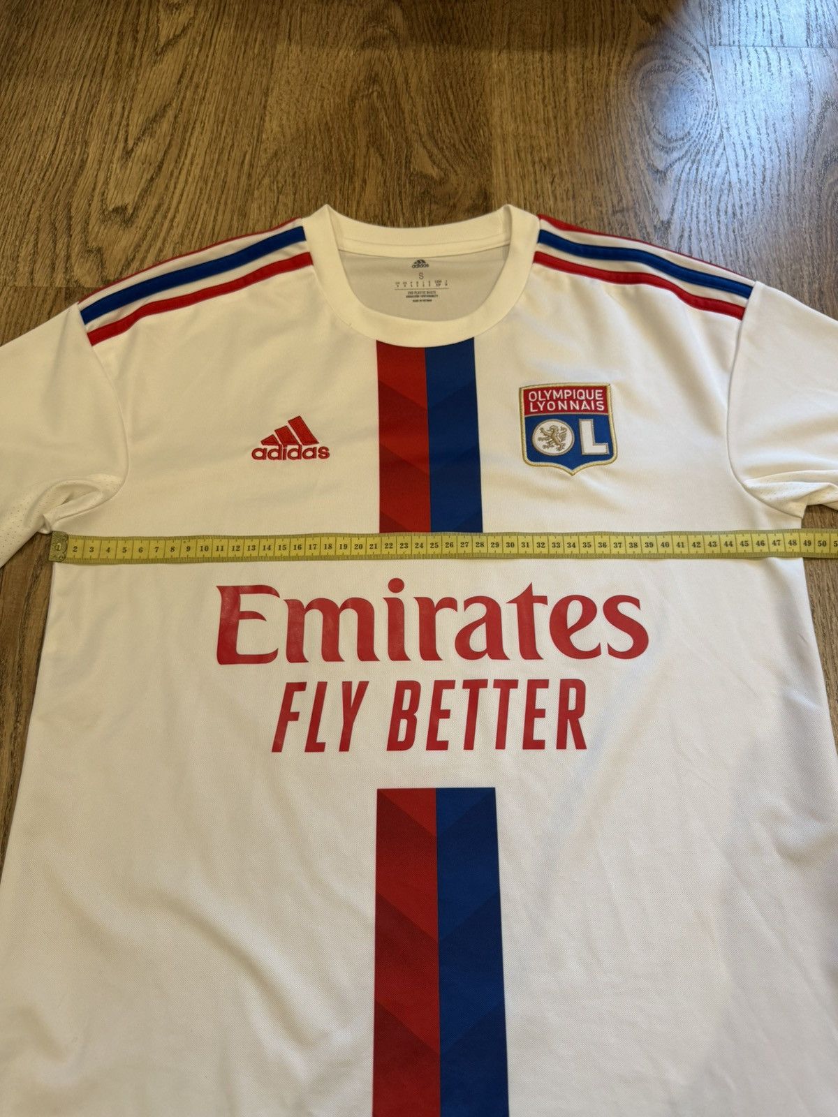 Adidas LYON ADIDAS 2022/2023 FOOTBALL HOME JERSEY SIZE S HC0975 Size US S / EU 44-46 / 1 - 3 Thumbnail