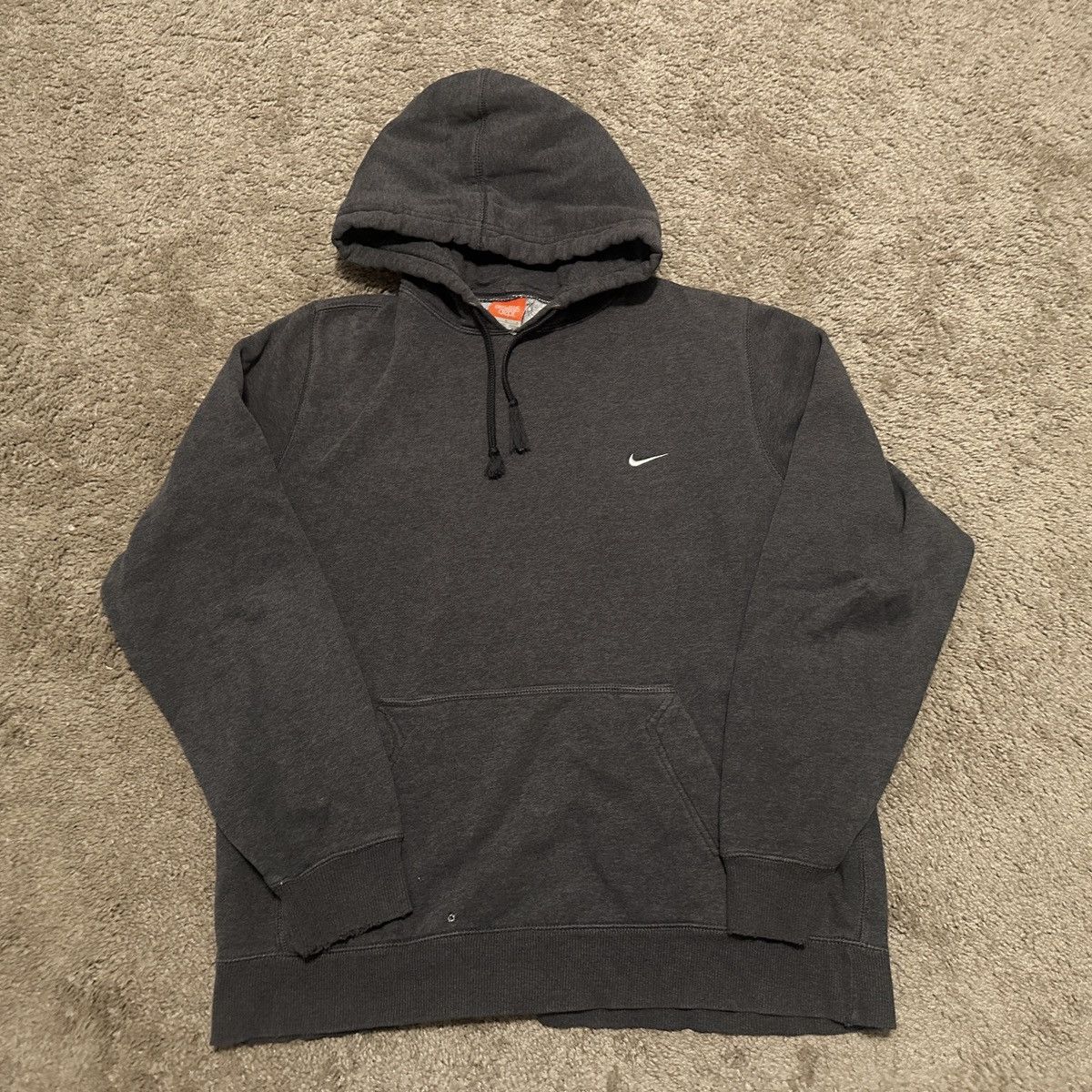 Nike × Vintage Y2K Nike Hoodie Mini Swoosh Size US L / EU 52-54 / 3 - 1 Thumbnail