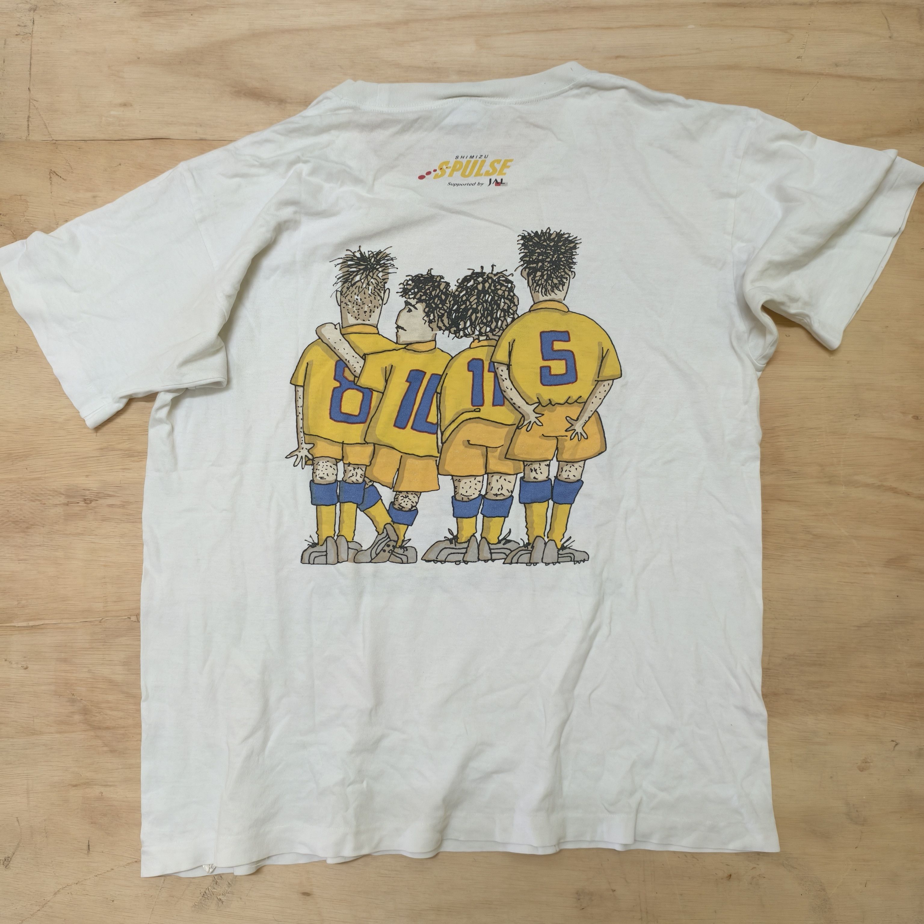 Vintage Vintage Shimizu S-Pulse JAL Football T-shirt Size US L / EU 52-54 / 3 - 2 Thumbnail