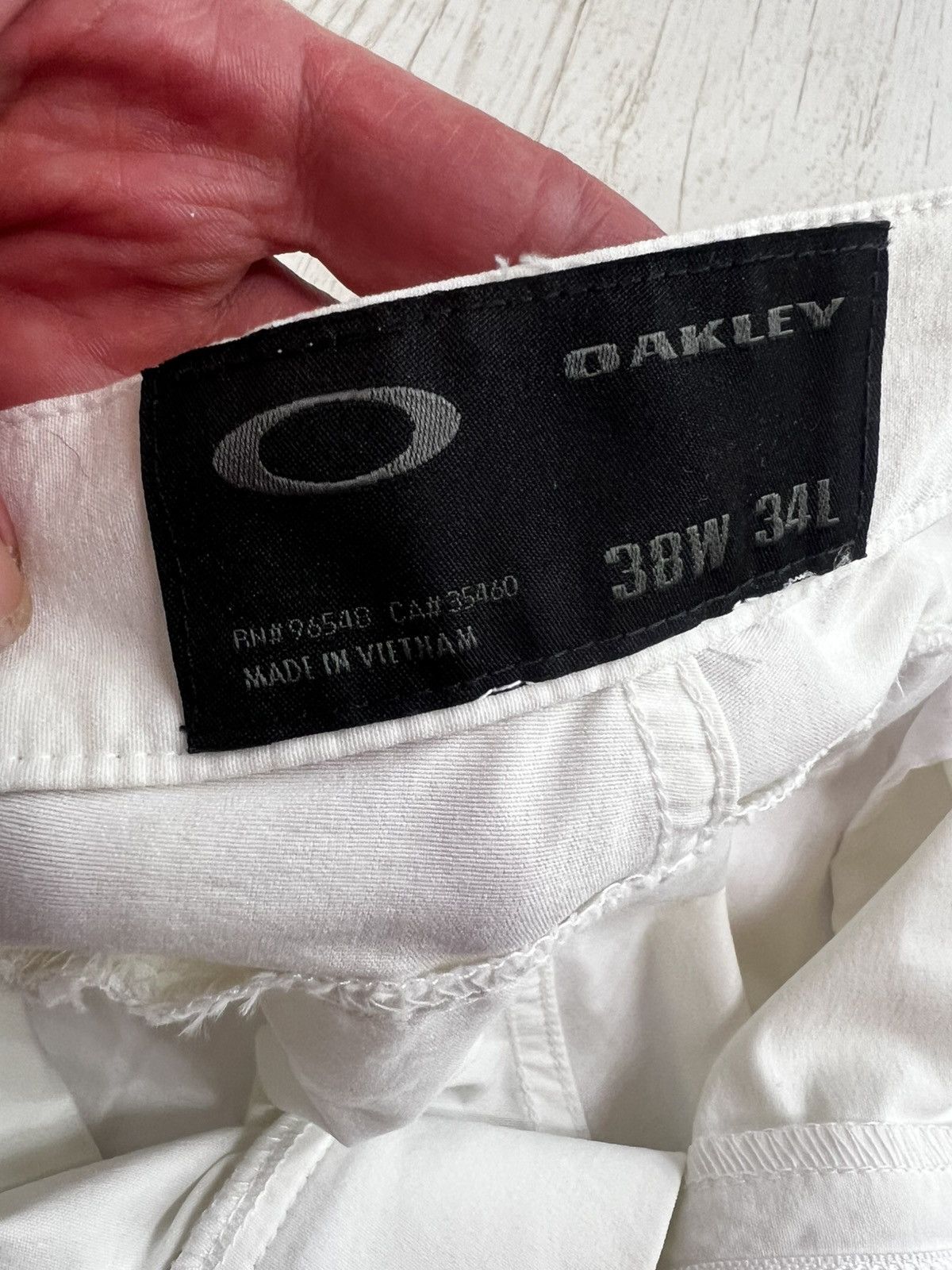 Oakley Oakley White Nylon Pants W38 L34 Technical Wide Leg Size US 38 / EU 54 - 9 Thumbnail