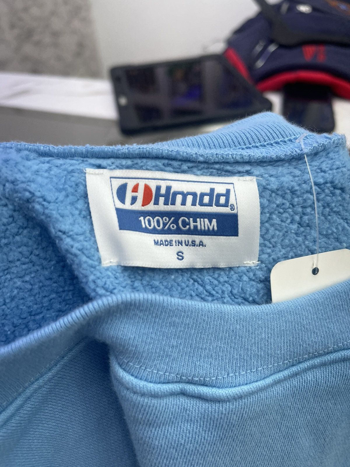 HMDD HMDD 10MM club crewneck (light blue) Size US S / EU 44-46 / 1 - 3 Thumbnail