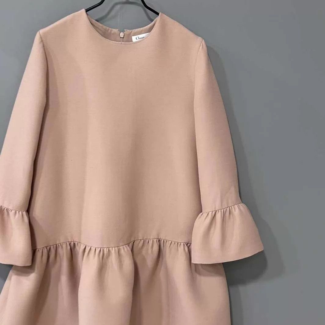 Dior Dior blush pink tailored silk-wool blend dress size 40 Size M / US 6-8 / IT 42-44 - 2 Thumbnail