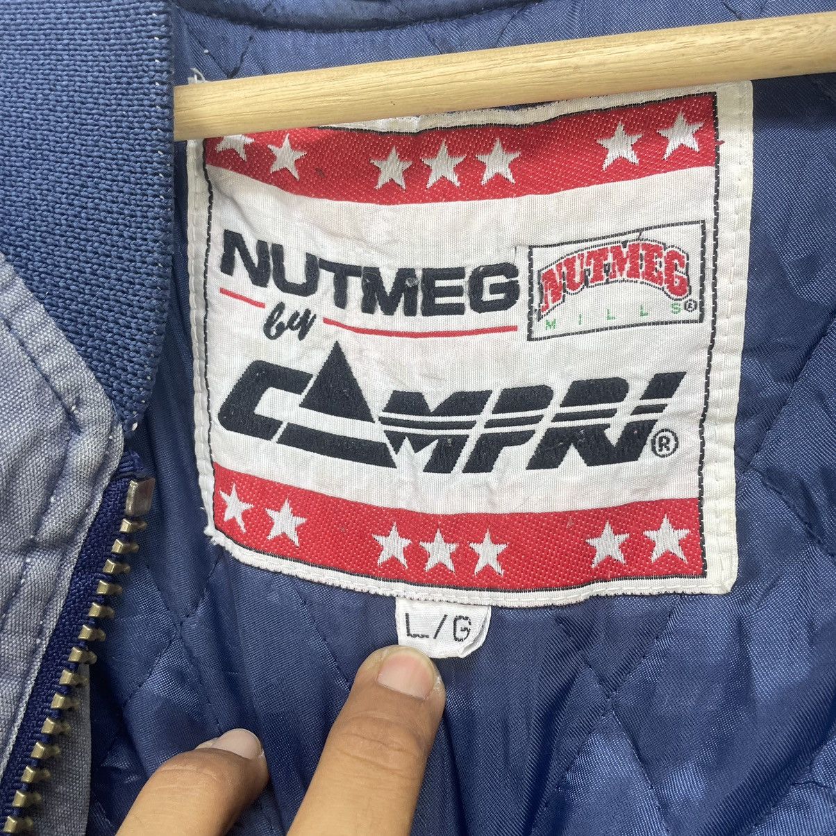 Nutmeg Vtg Nutmeg Mills University North Caronila Bomber Jacket Size US L / EU 52-54 / 3 - 19 Thumbnail