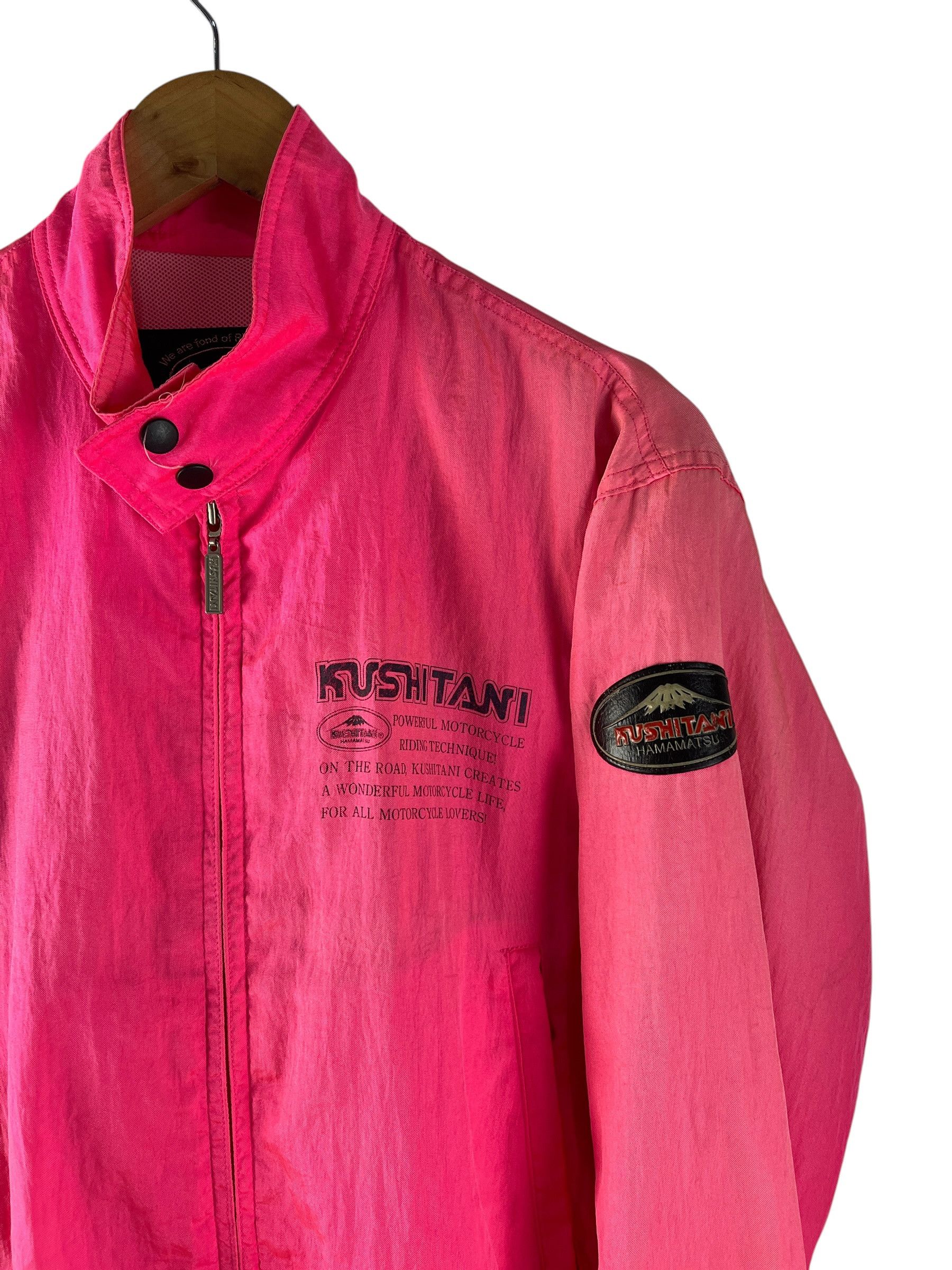 Sports Specialties Vintage Kushitani Moto Jacket Pink Y2K Size M Size US M / EU 48-50 / 2 - 9 Thumbnail