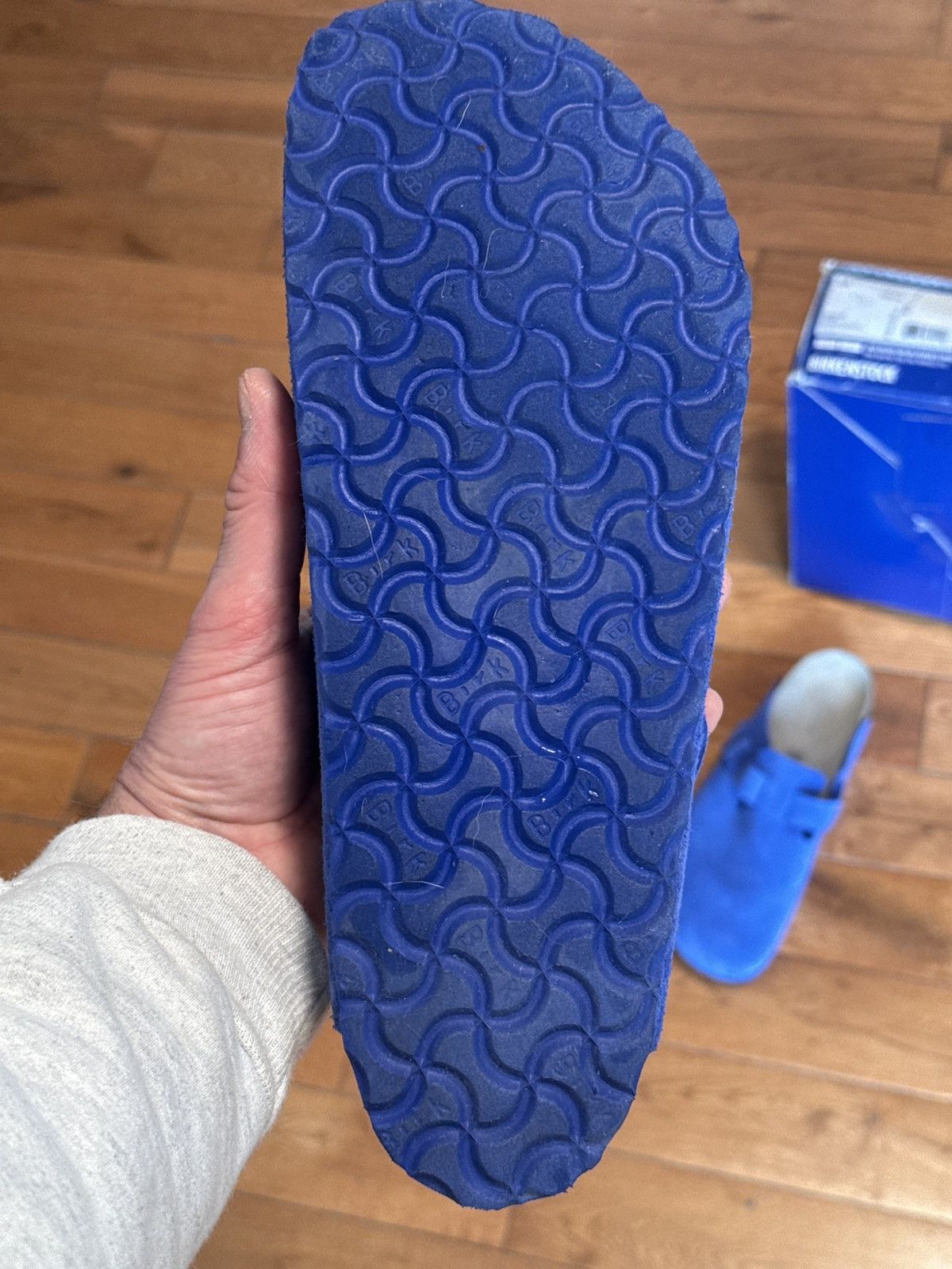 Birkenstock Boston / Ultra Blue / Nordstrom Exclusive / Size 44 Size US 11 / EU 44 - 7 Thumbnail