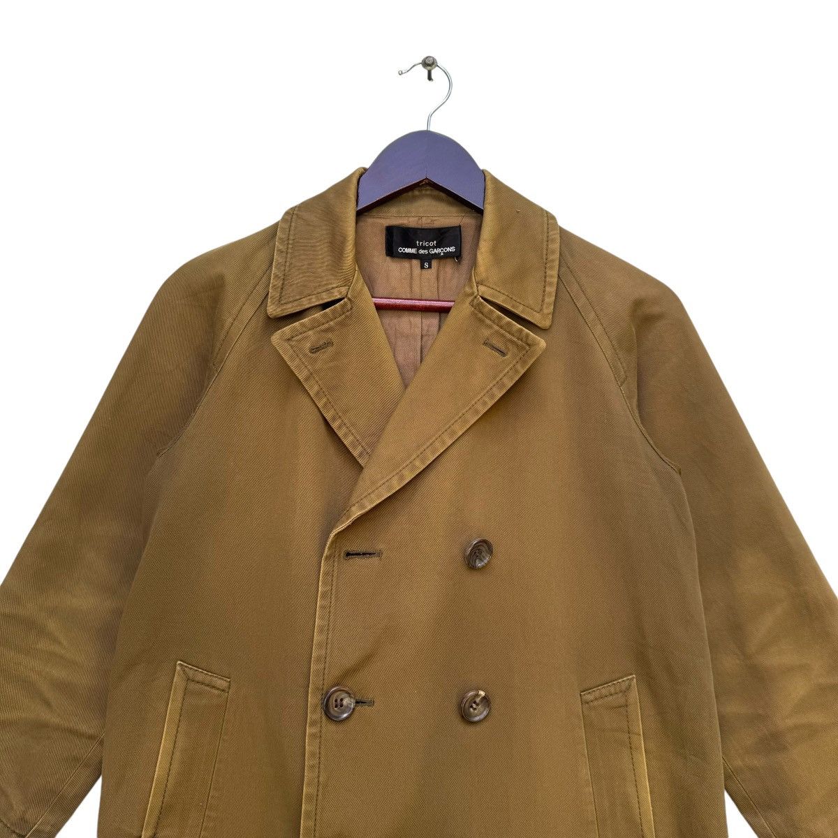 Comme des Garcons × Tricot Comme des Garcons × Vintage Commes des Garcon Tricot Junya Watanabe Long Coat Size S / US 4 / IT 40 - 4 Thumbnail