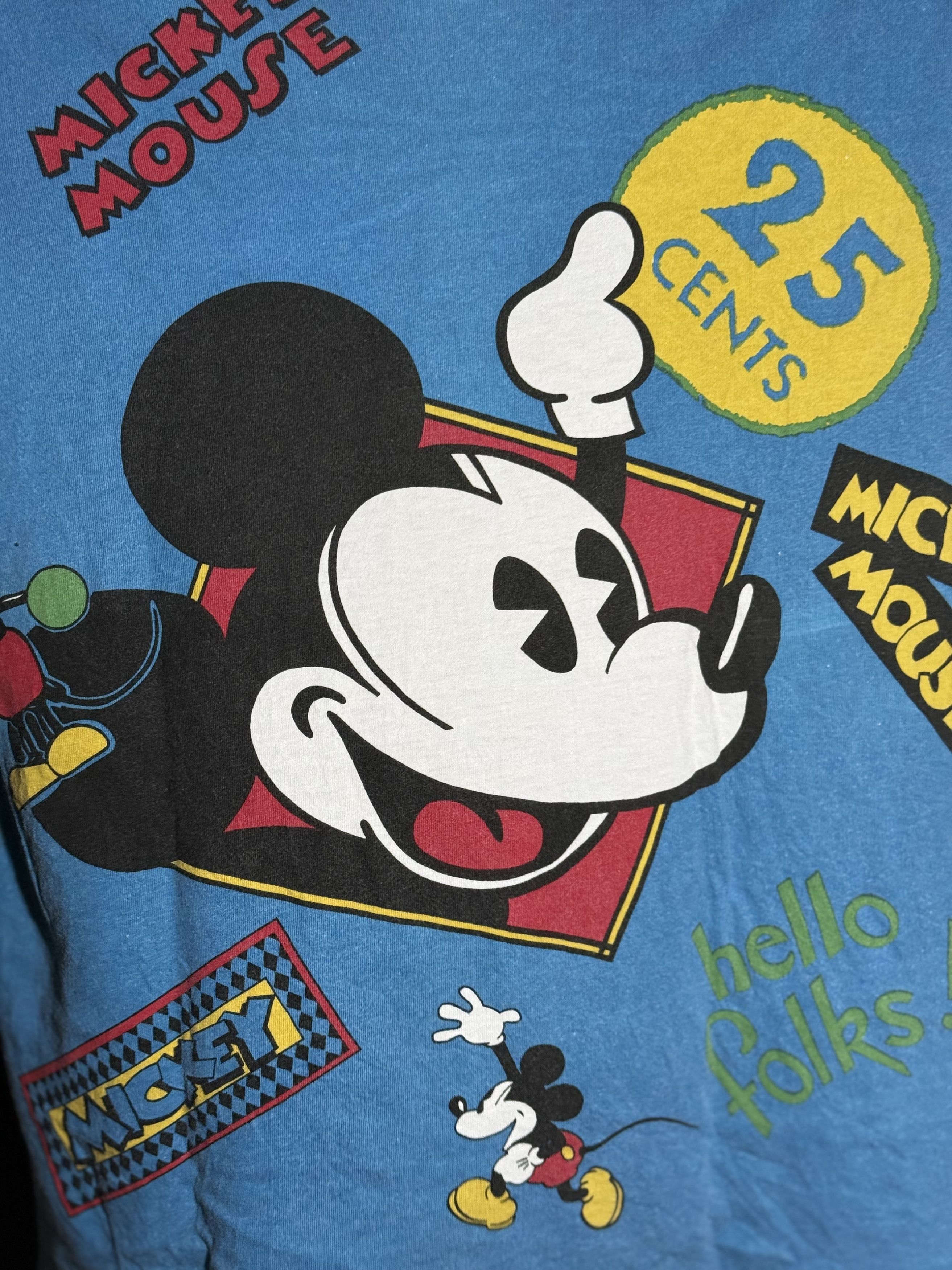 Mickey Mouse Mickey All Over Print Tee (Mickey & Co. Japan) Size US M / EU 48-50 / 2 - 1 Thumbnail