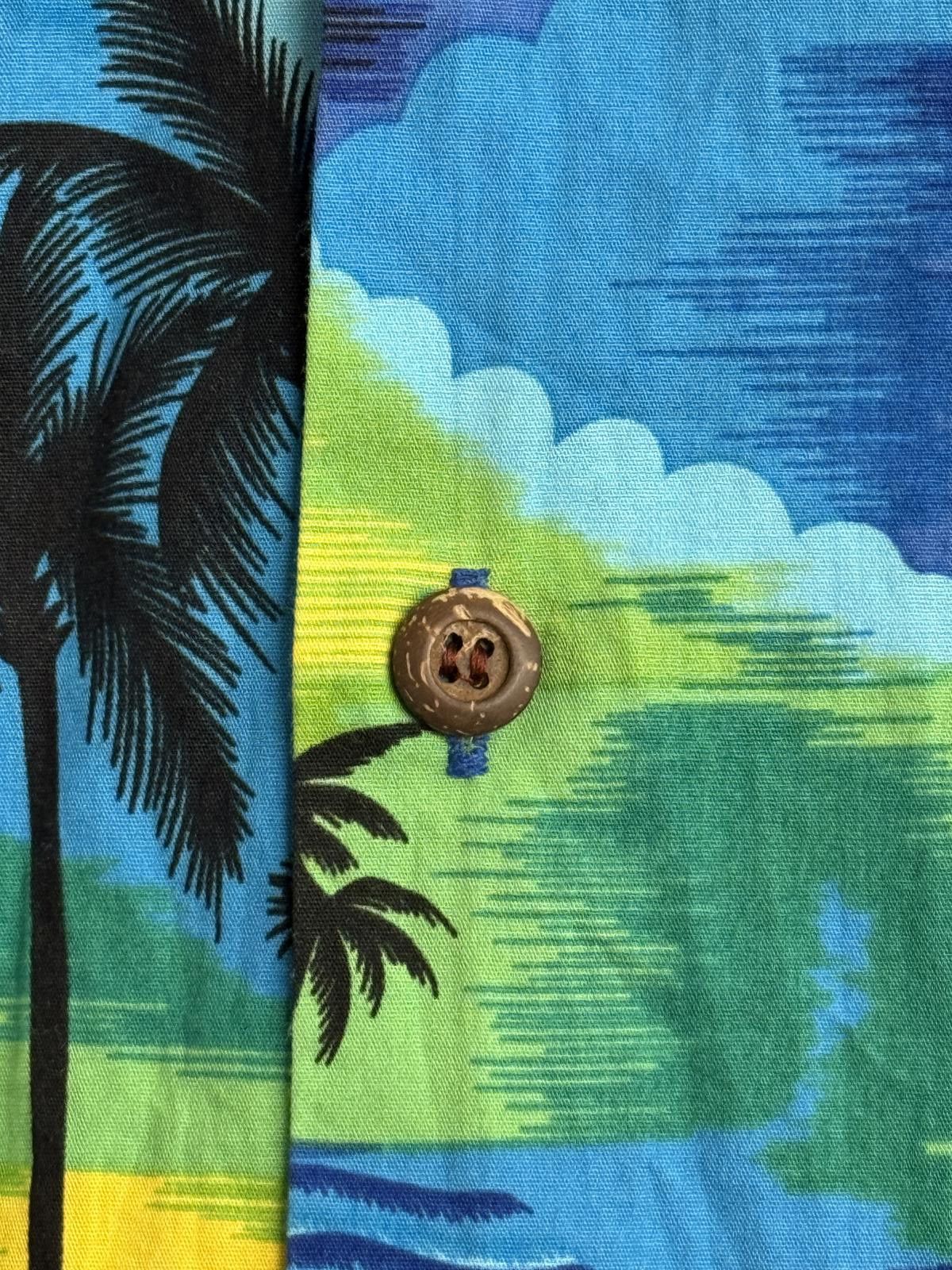 Other Aloha Republic Mens Hawaiin Sunset Shirt - Made in Hawaii -M Size US M / EU 48-50 / 2 - 4 Thumbnail