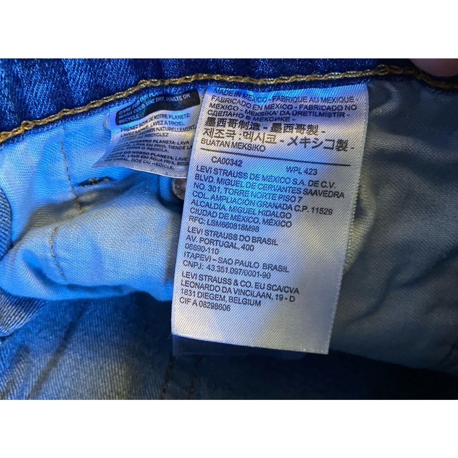 Levi's Levi’s 541 Classic Fit Jeans Men’s 34 X 32 Size US 34 / EU 50 - 4 Thumbnail