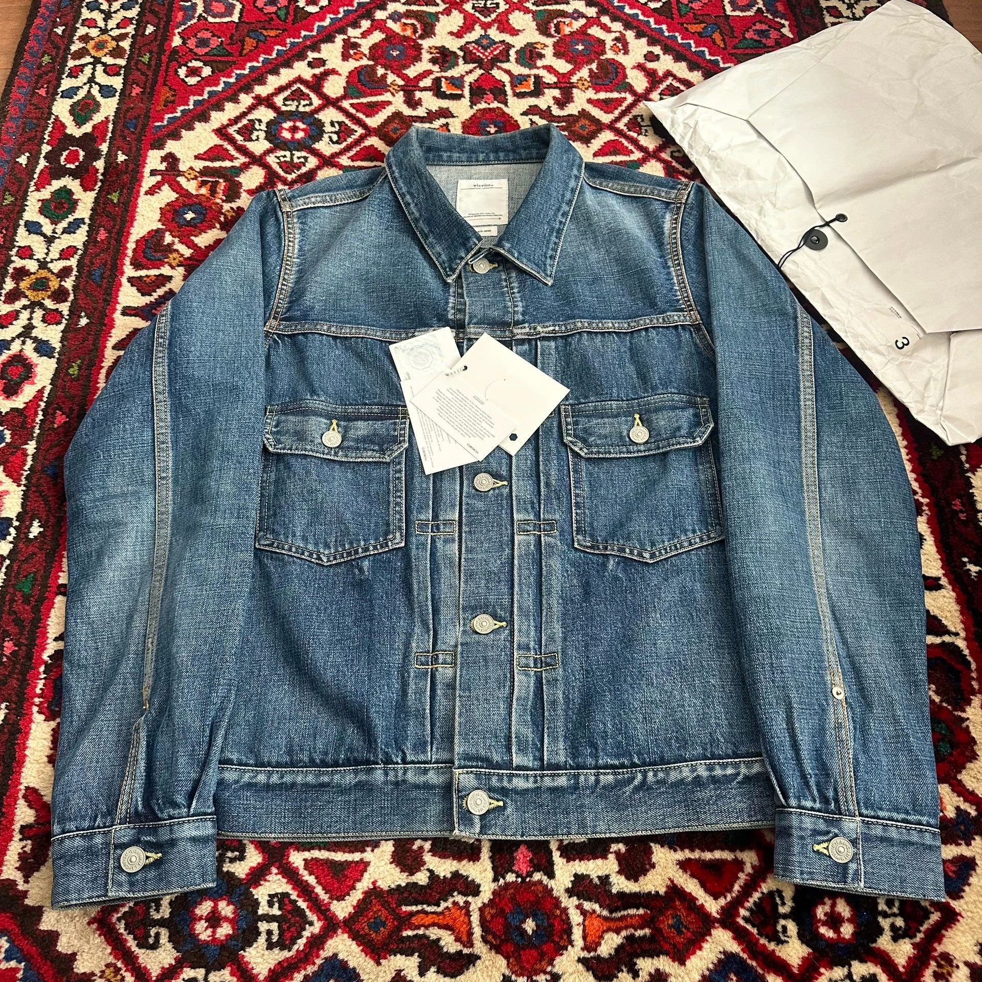 Visvim visvim 20AW 101 JKT Denim Jacket Size 3 9.8/10 Accs Size US L / EU 52-54 / 3 - 5 Thumbnail