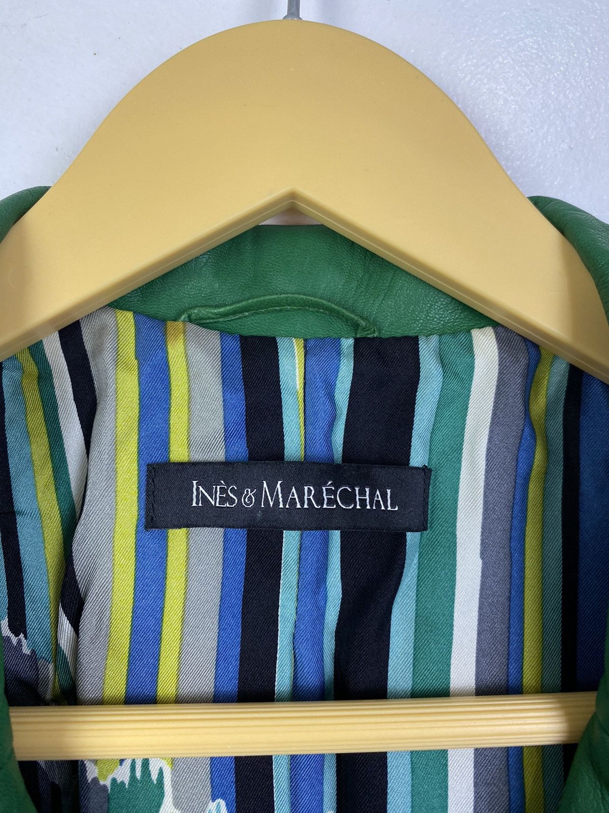 Designer Inès & Marechal - Lamb leather Blazer jacket Size M / US 6-8 / IT 42-44 - 7 Thumbnail