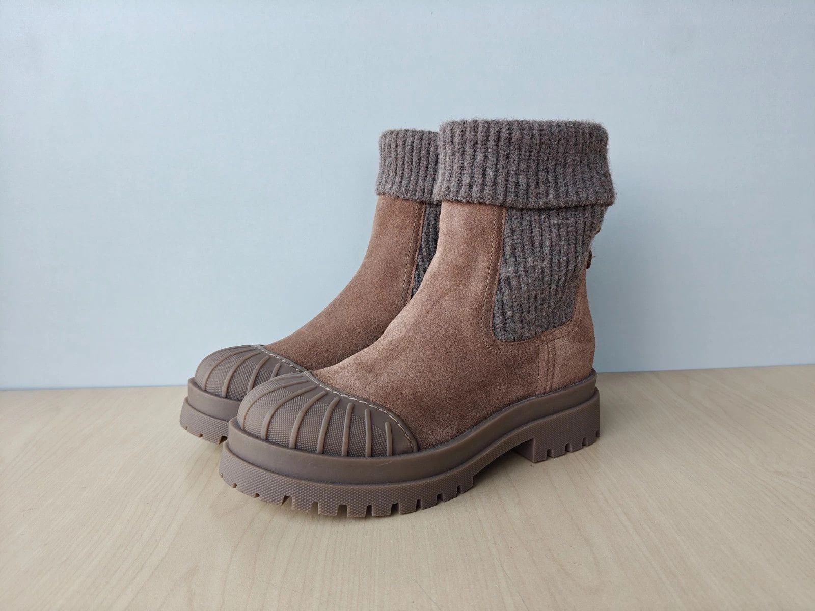 Sam Edelman Sam Edelman Steele Knit Chelsea Boot T / 0039 Size US 5.5 / IT 35.5 - 2 Thumbnail