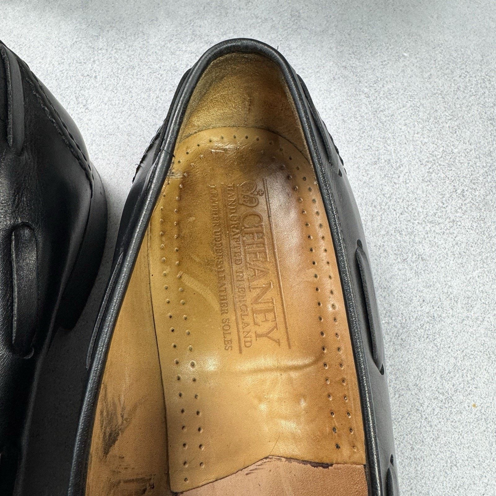 Cheaney Cheaney Boston Men Loafer Black Size US 8 Shoes Size US 8 / EU 41 - 22 Thumbnail