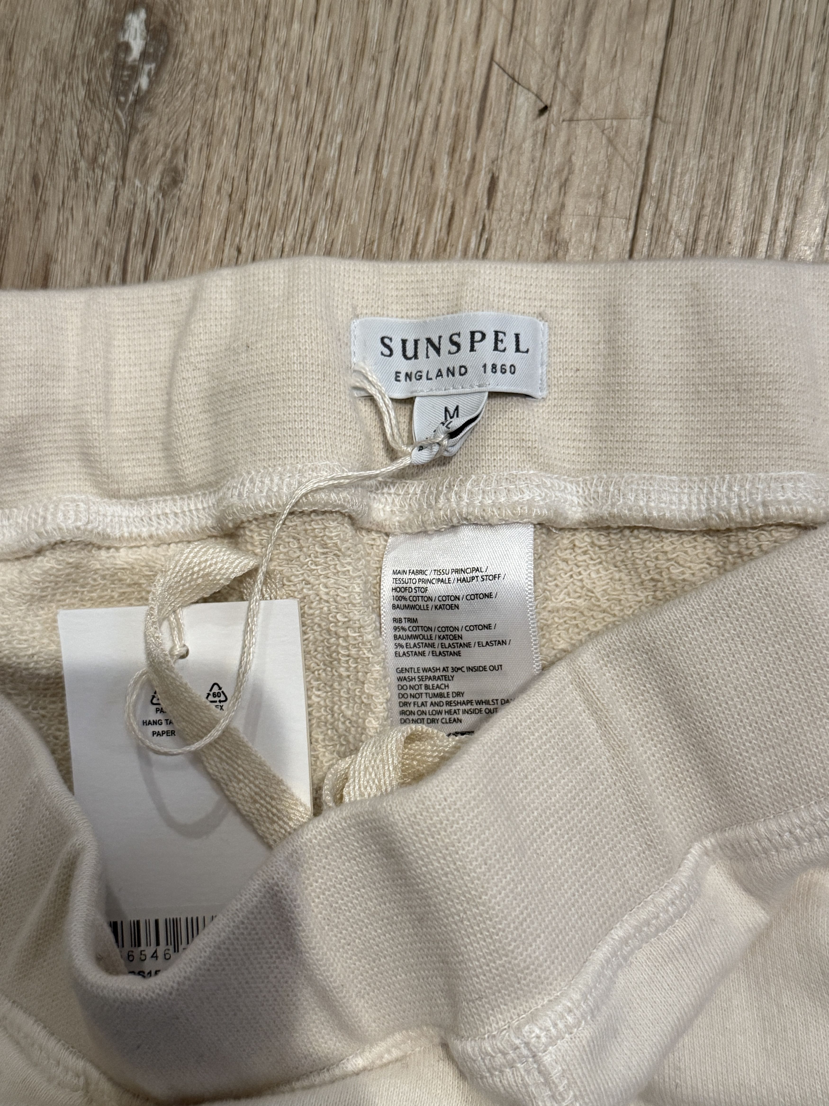 Sunspel ivory sweatpants Size US 32 / EU 48 - 2 Thumbnail
