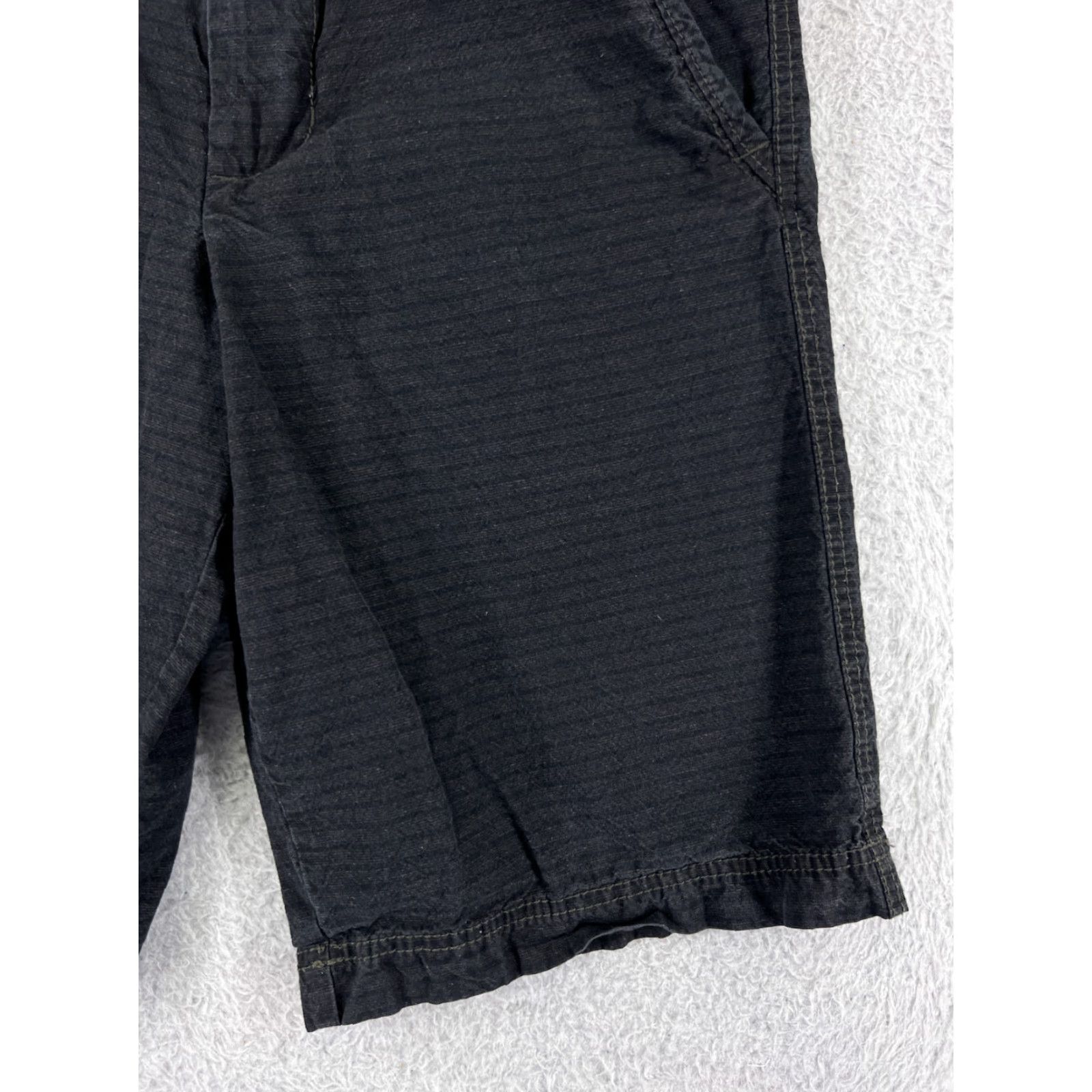 Ocean Pacific Ocean Pacific Black Striped Shorts Men 30 Cotton Casual Beach 100% Cotton Ocean Pacific Mens Shorts Beach 30 Black Striped Chino Casual Mens Shorts Size US 30 / EU 46 - 5 Thumbnail