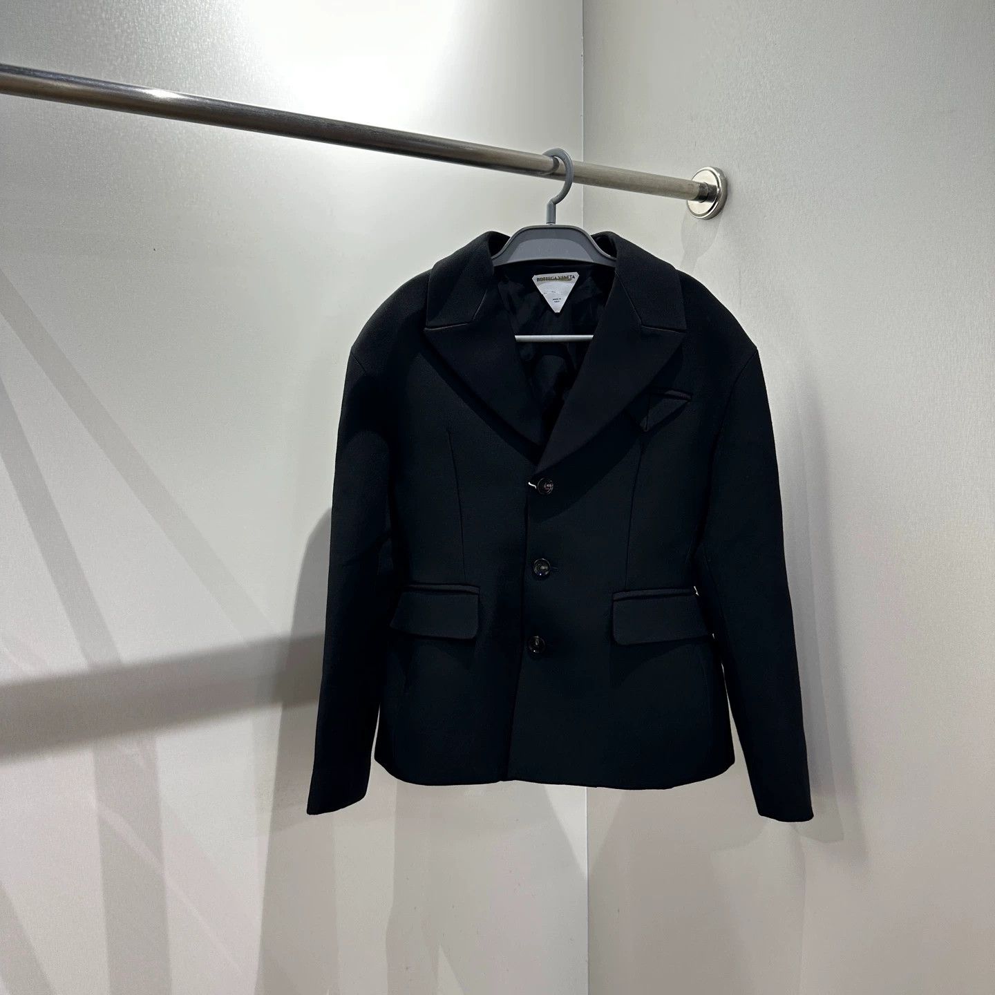 Bottega Veneta Bottega Veneta may39 solid blazer 38 acrylic Size XS / US 0-2 / IT 36-38 - 1 Thumbnail