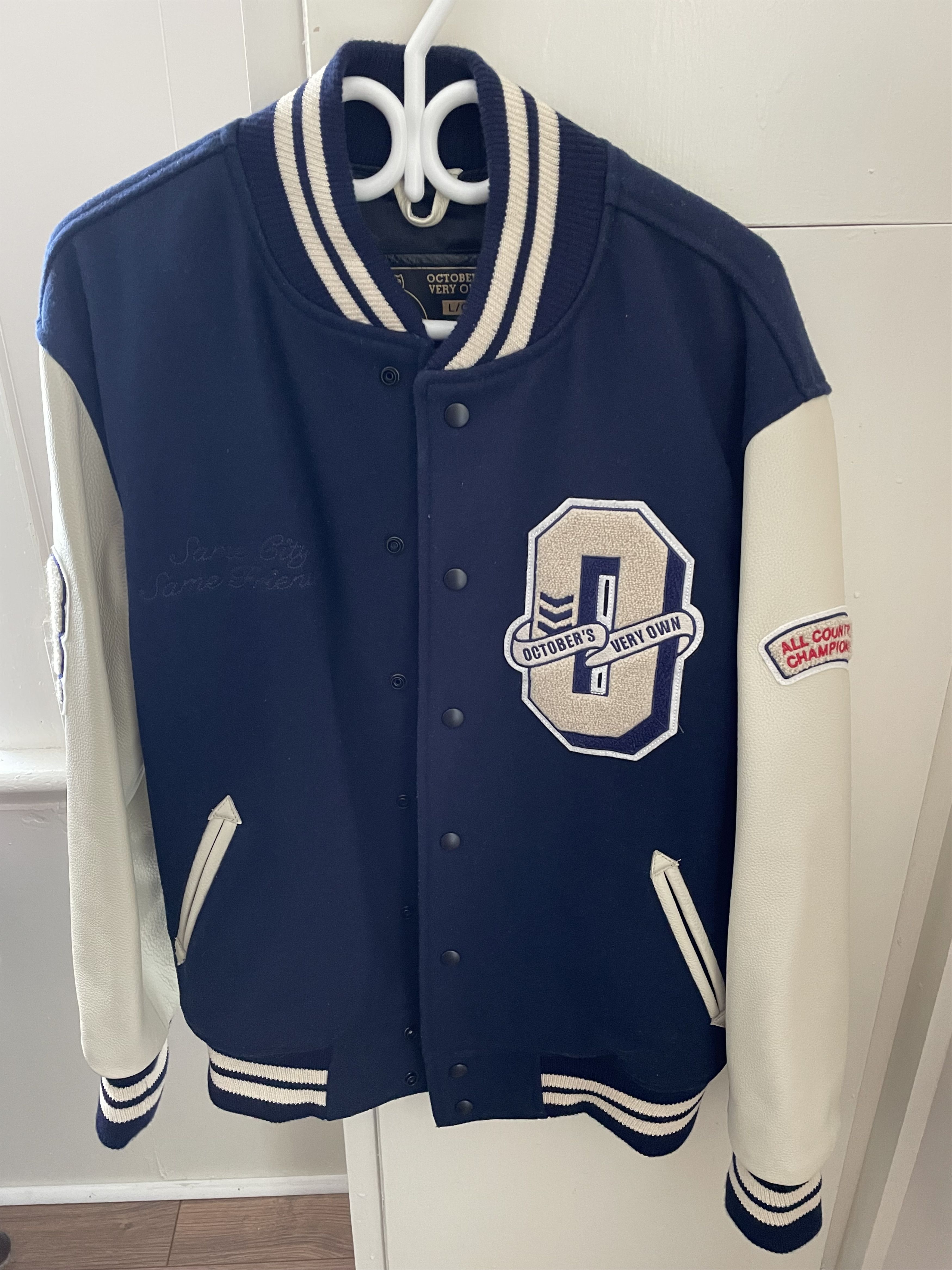 October's Very Own OVO Collegiate Varsity Jacket Size US L / EU 52-54 / 3 - 1 Thumbnail
