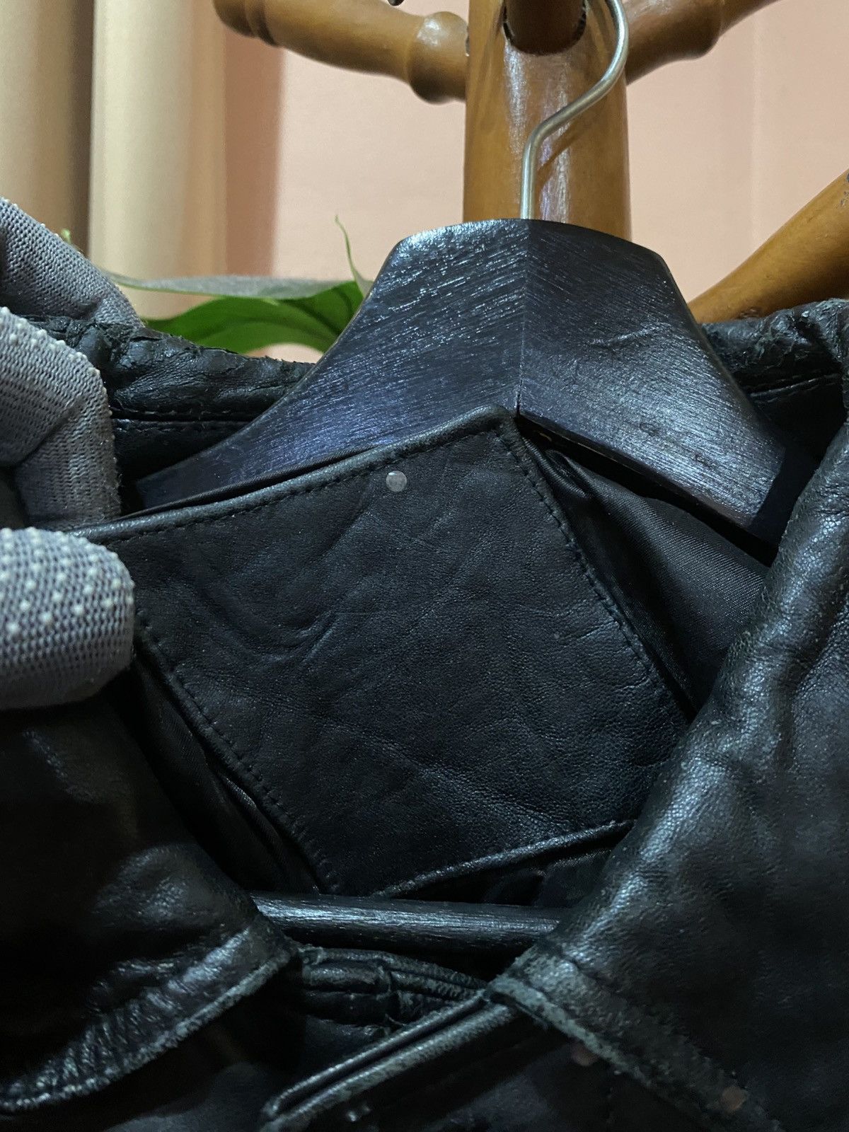 Other Vintage Korean-Made Black Leather Field Jacket – Lambskin Size US M / EU 48-50 / 2 - 13 Thumbnail
