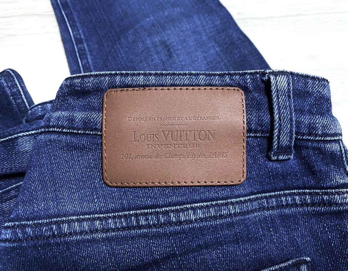 Louis Vuitton Louis Vuitton Inventeur LV Skinny Fit Jeans Denim Women’s Size 26" / US 2 / IT 38 - 25 Thumbnail