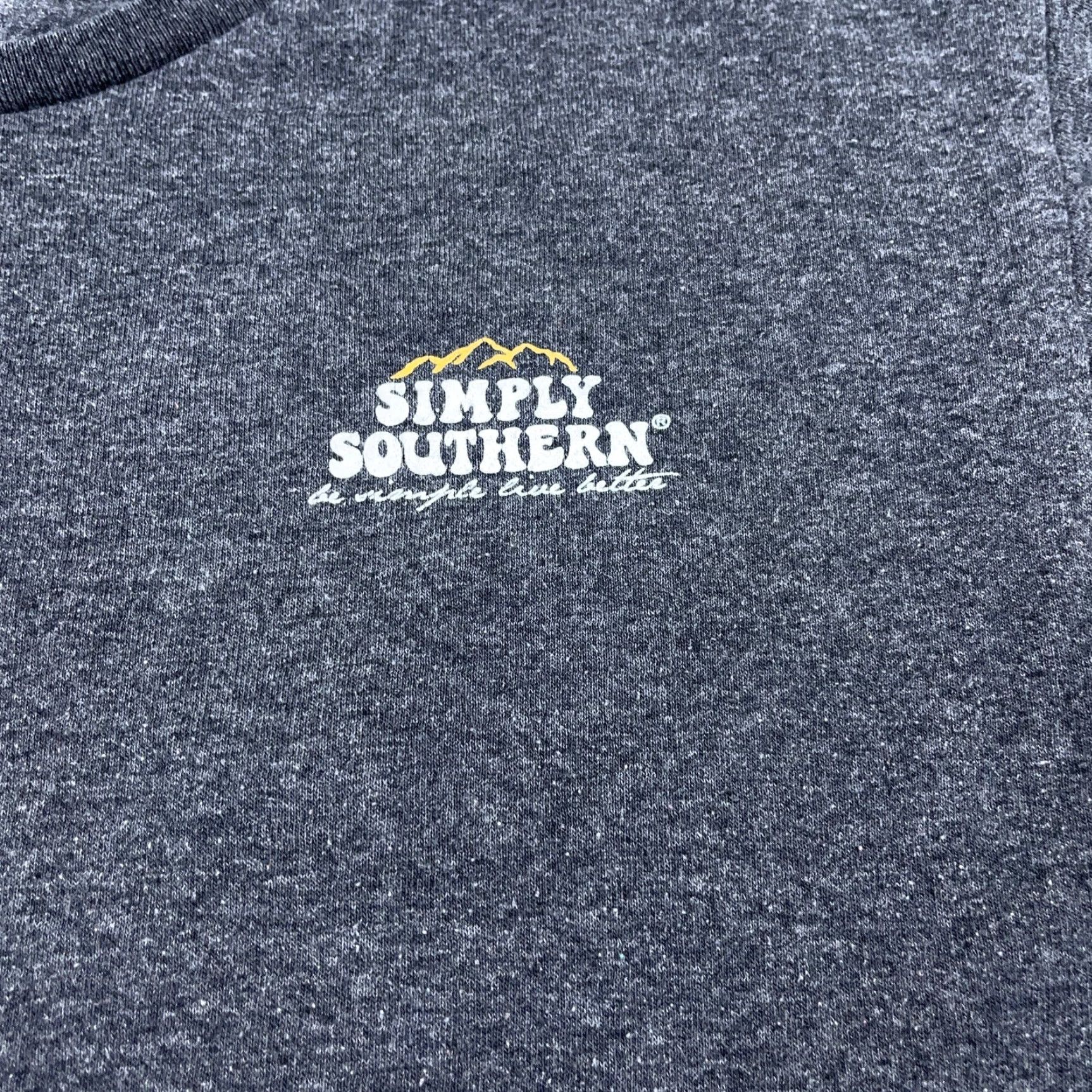 Vintage VINTAGE Simply Southern T-Shirt Women Large Gray Short Sleeve Casual Cotton 90s Camping Trip Mountains Ladies Top Size L / US 10 / IT 46 - 6 Thumbnail