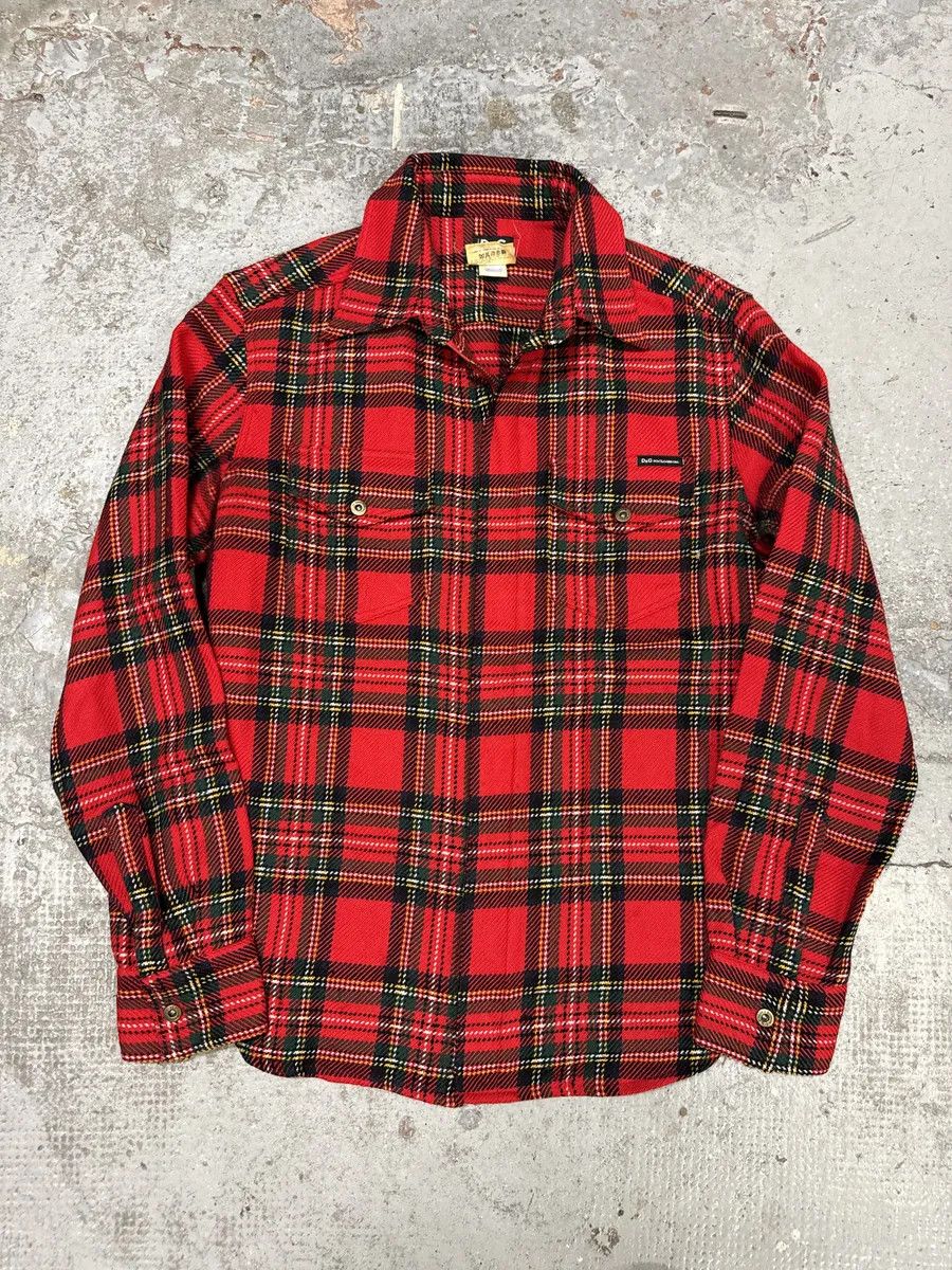 Dolce & Gabbana AW2002 Dolce & Gabbana Checkered Wool Red Shirt Size US M / EU 48-50 / 2 - 1 Thumbnail