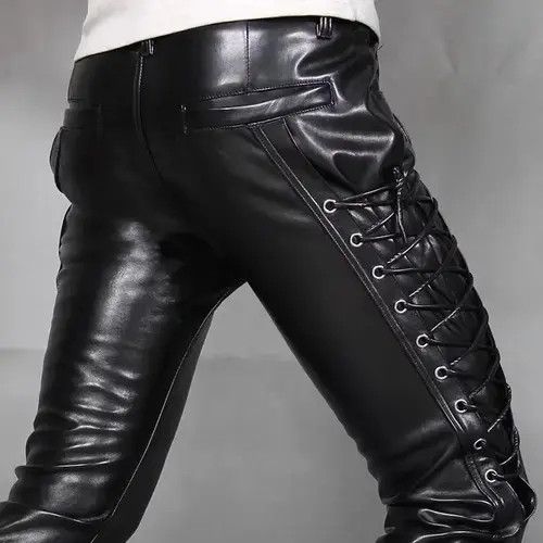 Japanese Brand × Vintage Handmade custom leather rare pants high fashion Size US 32 / EU 48 - 4 Thumbnail
