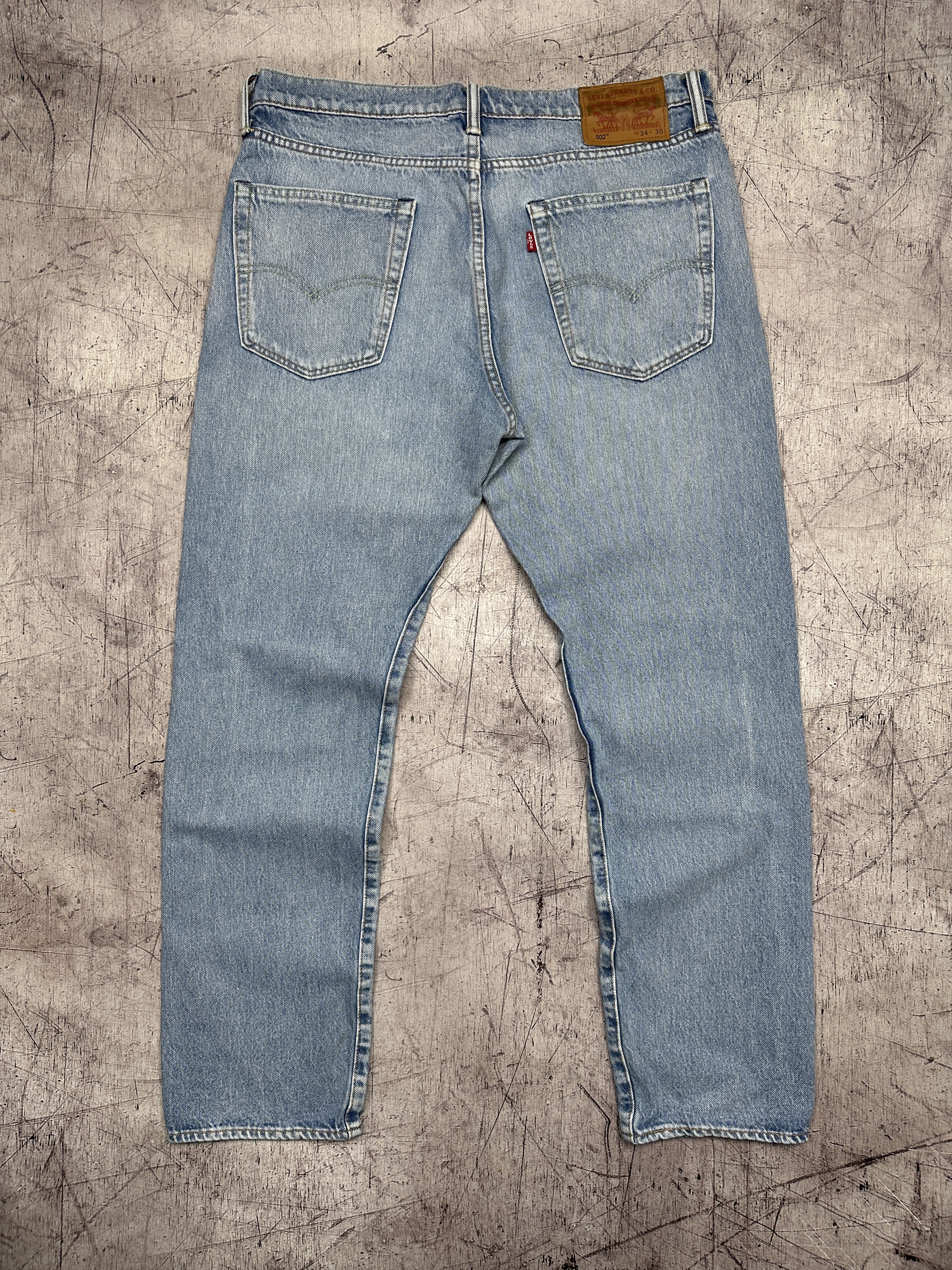 Levi's Levi's 502 Mens Denim Pants Jeans Size 34 x 30 Size US 34 / EU 50 - 9 Thumbnail