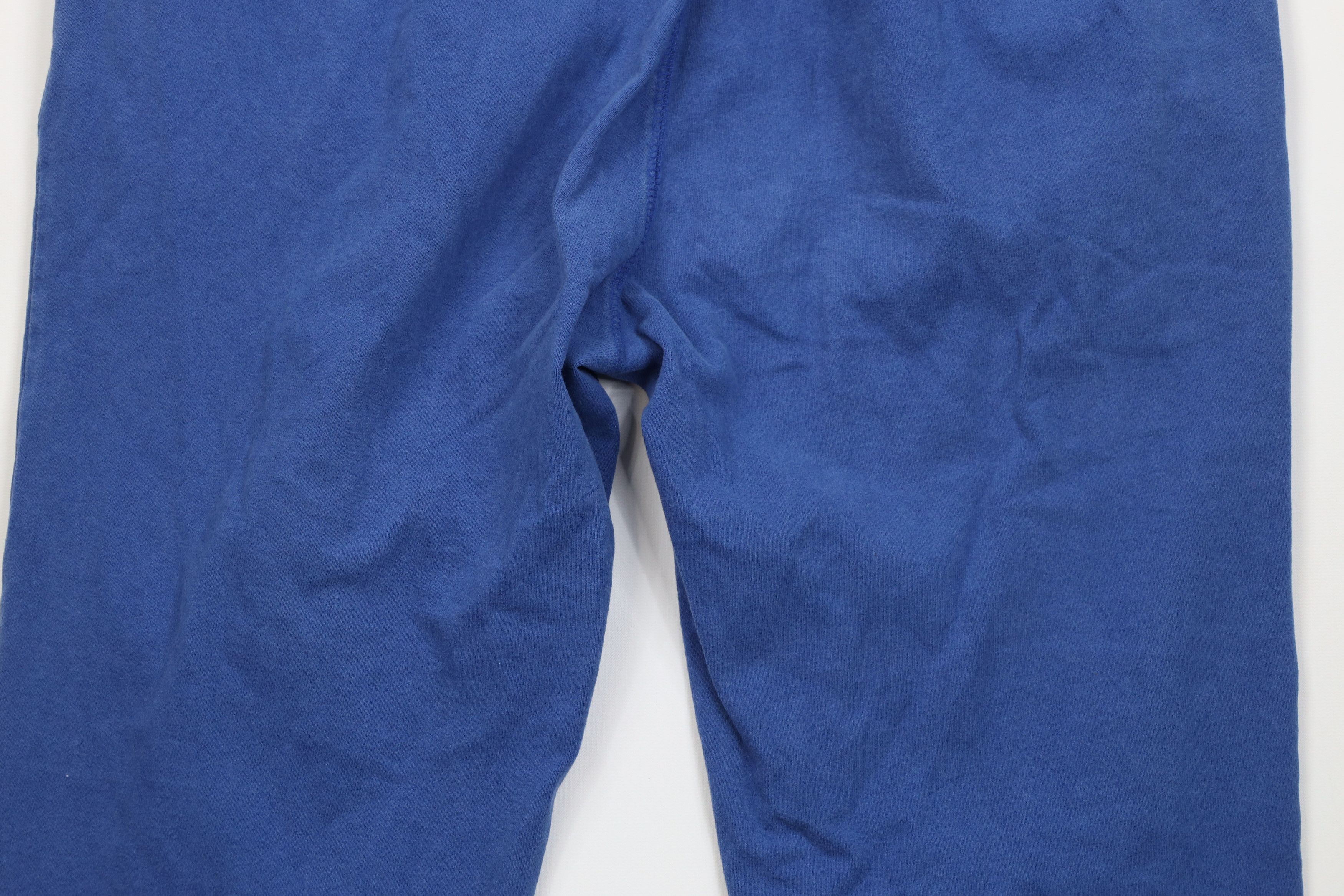 Adidas Vintage 90s Adidas Cotton Ribbed Knit Sweatpants Pants Blue Size US 32 / EU 48 - 12 Thumbnail