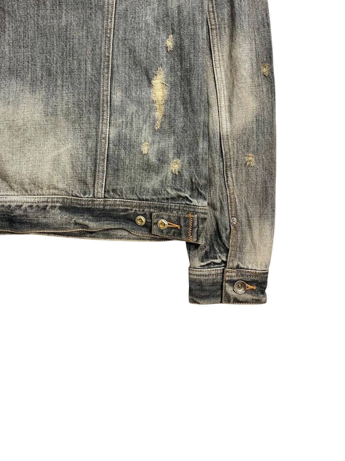 GOA "SAMPLE" GOA - Mudwash Apocalypse Style Denim Jacket Size US M / EU 48-50 / 2 - 6 Thumbnail