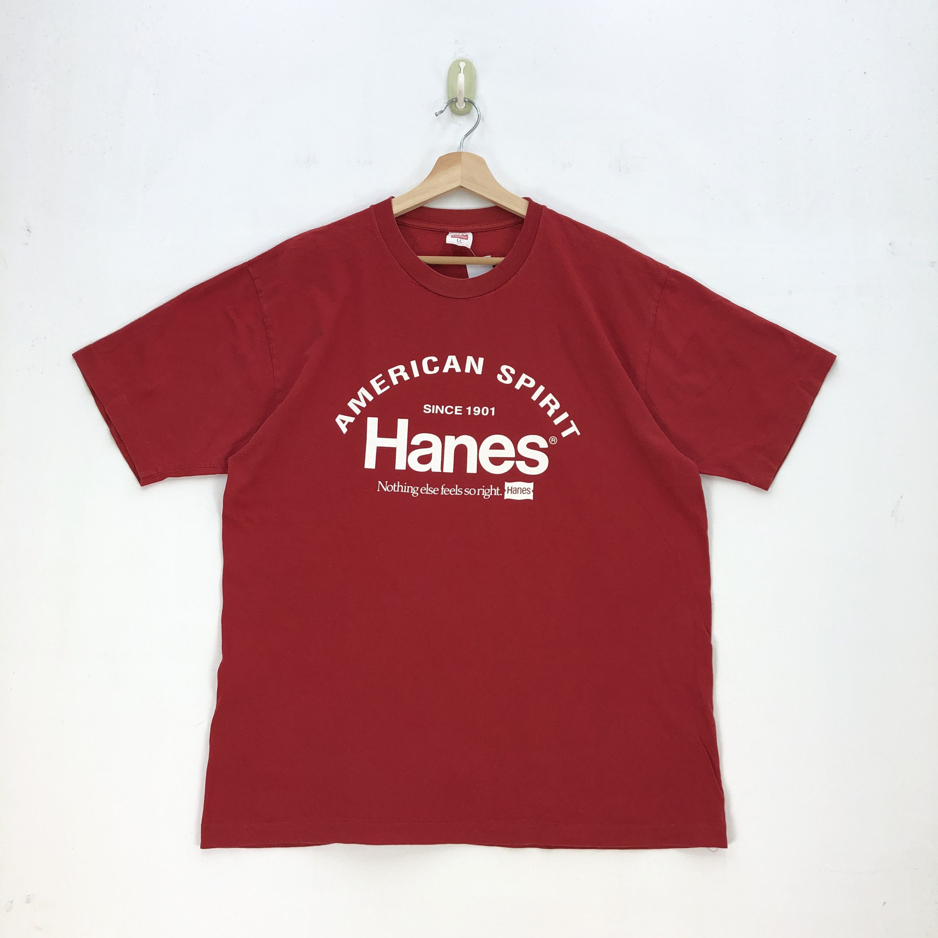 Hanes Vintage Hanes T Shirt American Spirit Hanes Tees Size US L / EU 52-54 / 3 - 1 Thumbnail