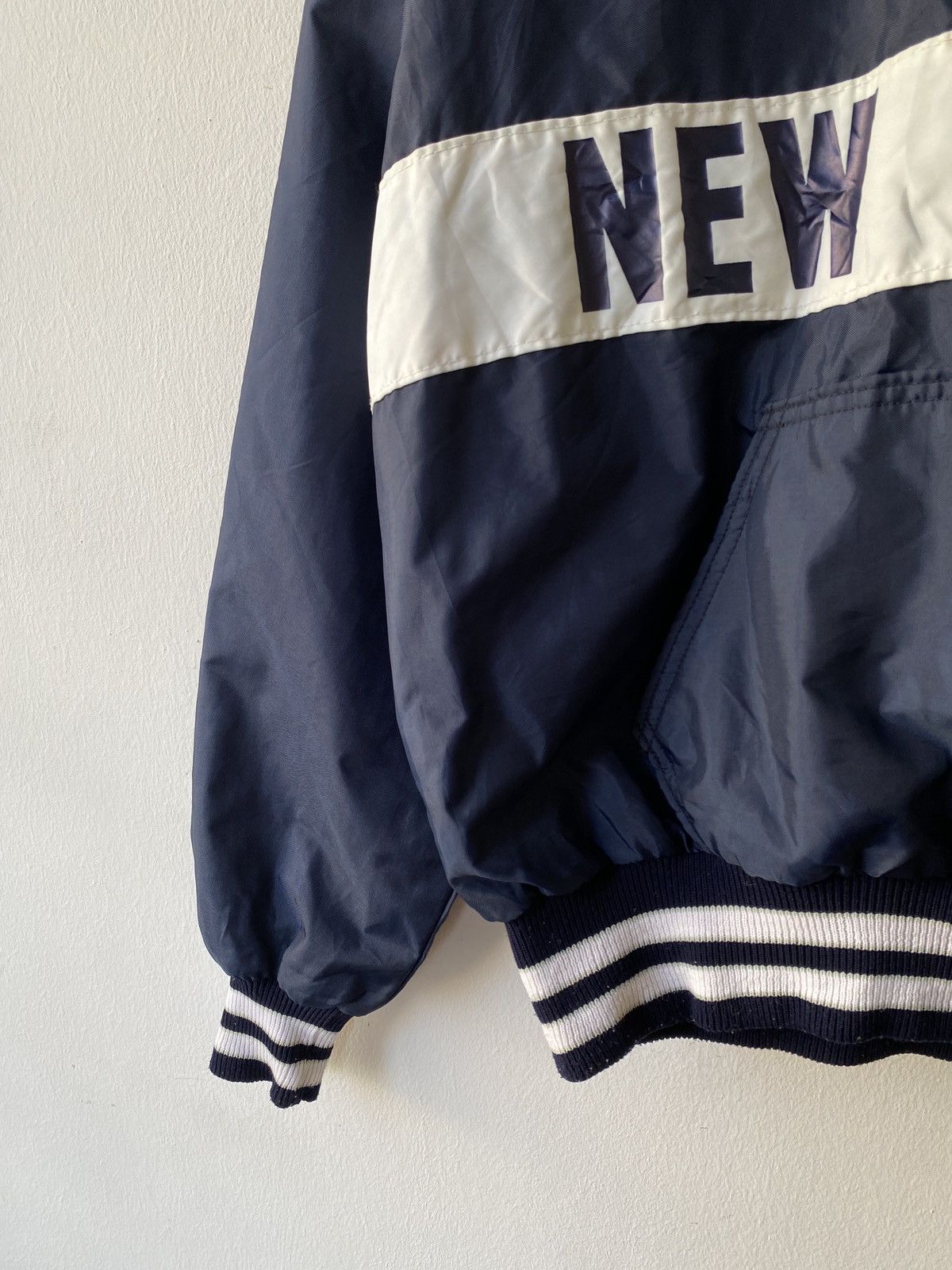 New York Yankees × Vintage Vintage 90s New York Yankees Nylon Jacket Size US M / EU 48-50 / 2 - 6 Thumbnail