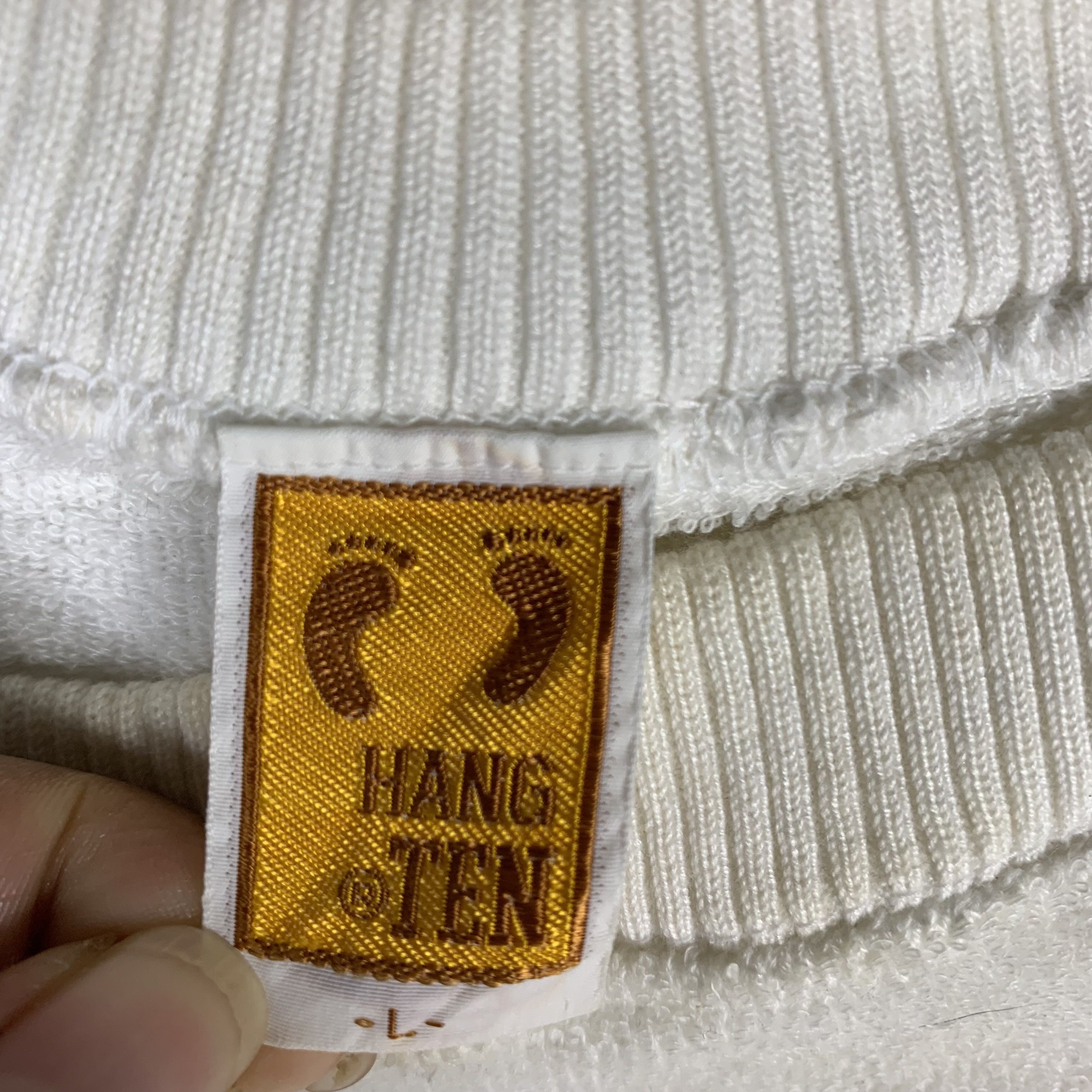 Hang Ten Vintage 90s Hang Ten Towel Sweatshirt Crewneck Size US M / EU 48-50 / 2 - 7 Thumbnail