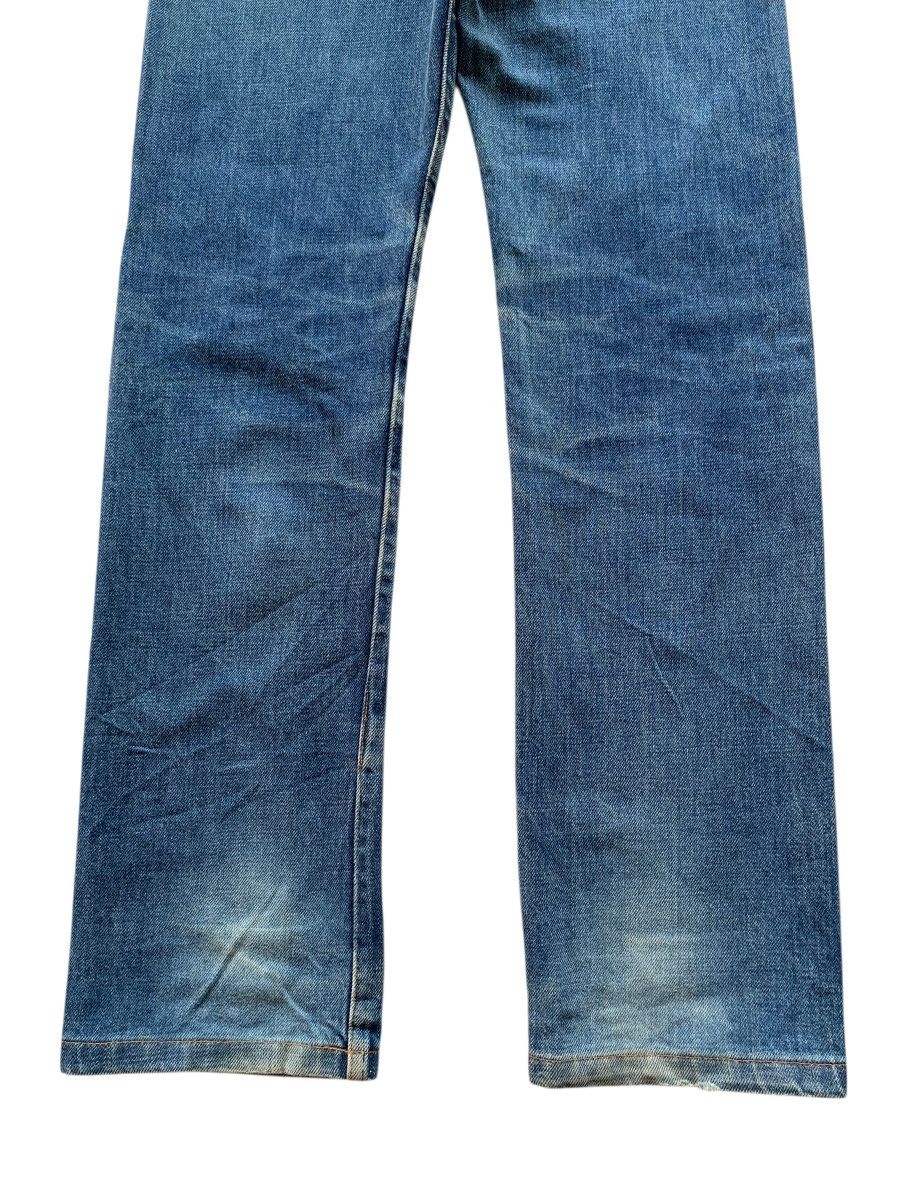 A.P.C. A.P.C SELVEDGE FADED & RUSTY JAPANESE DISTRESSED DENIM Size US 30 / EU 46 - 9 Thumbnail