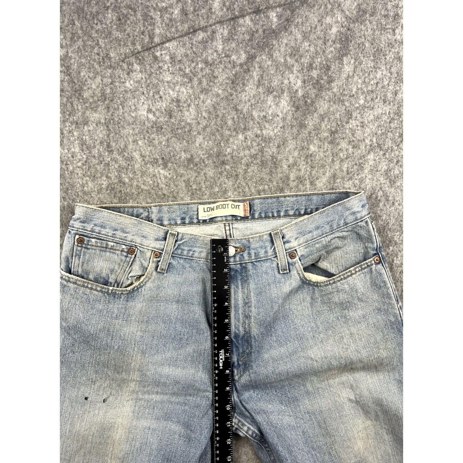 Levi's VINTAGE Levi's 527 Jeans Men Boots Cut Light Wash Distressed 36x32 Denim Blue Regular 5-Pocket Model Levi's 527 Series Mens Jeans Size US 36 / EU 52 - 6 Thumbnail