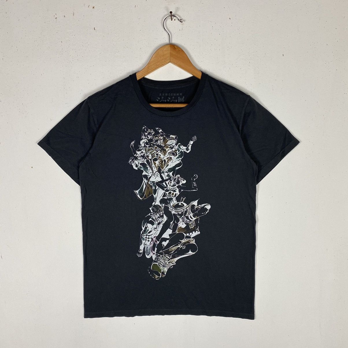 Anime HIROHIKO ARAKI JOJO EXHIBITION 2012 ANIME TEE Size US M / EU 48-50 / 2 - 2 Thumbnail
