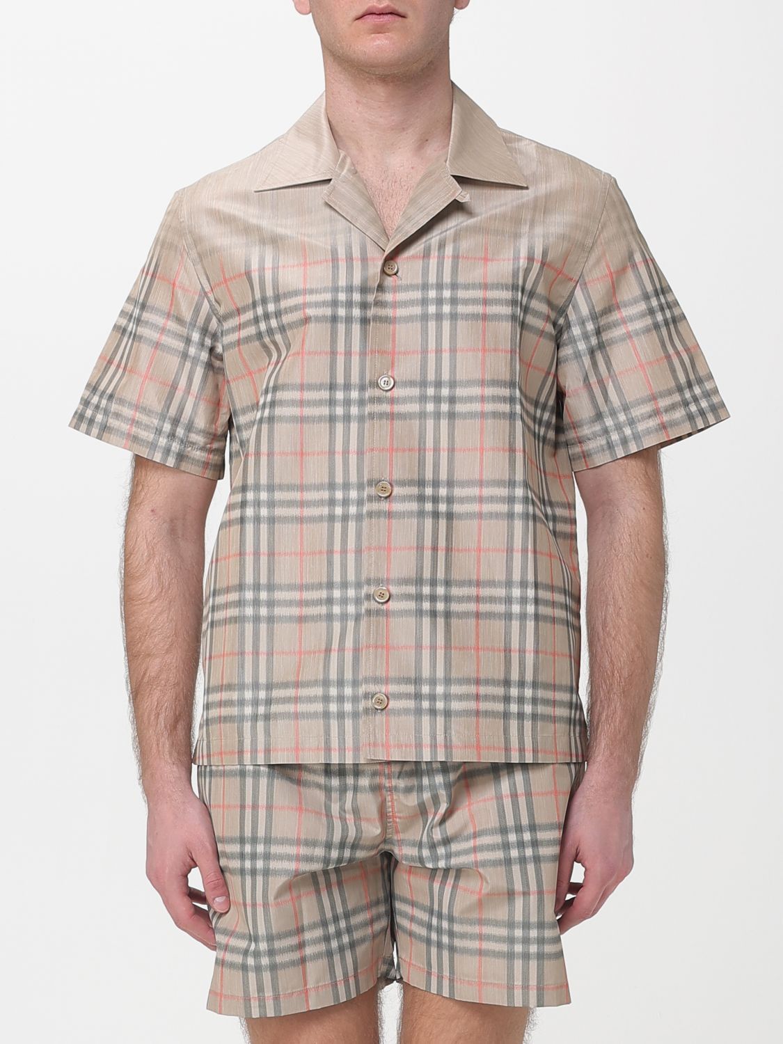 Burberry Burberry Shirt Men Beige Size US XL / EU 56 / 4 - 1 Thumbnail
