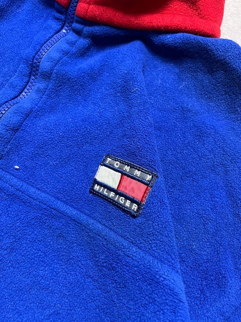 Tommy Hilfiger VINTAGE TOMMY HILFIGER FLEECE RETRO SHERPA Y2K JACKET M Size US M / EU 48-50 / 2 - 3 Thumbnail