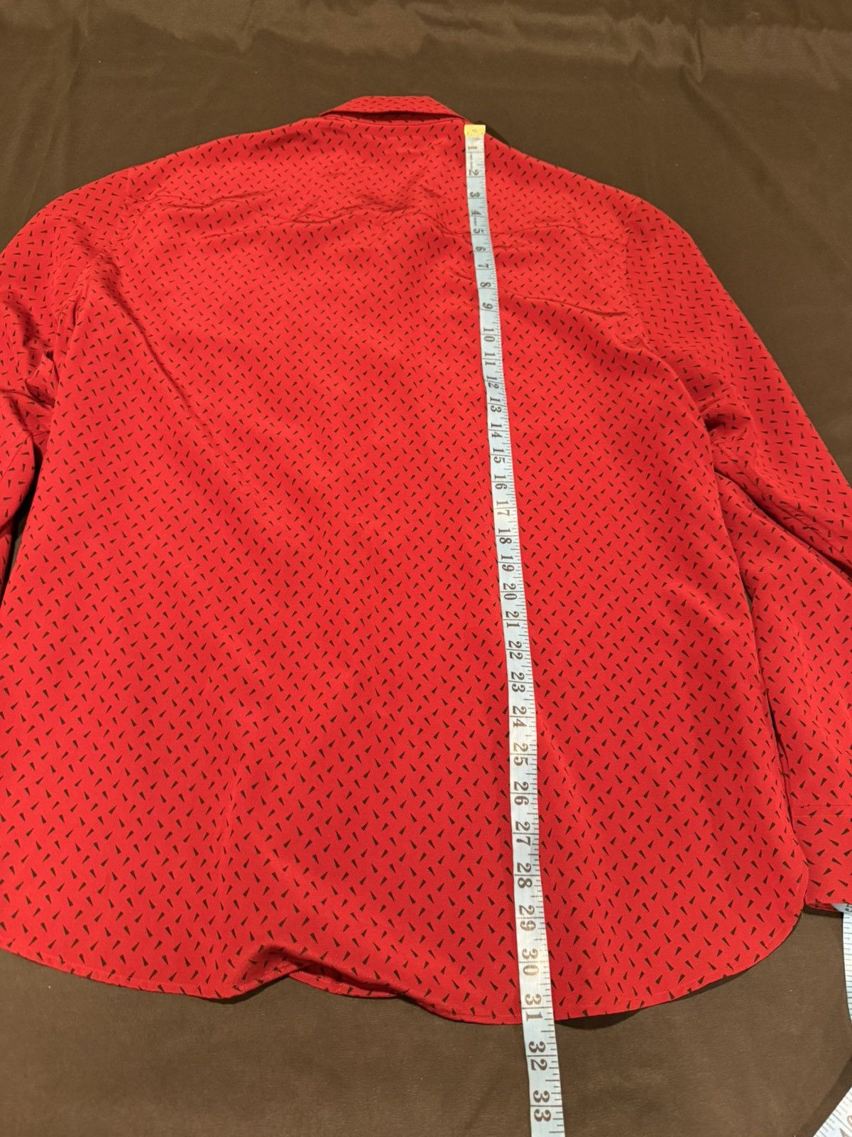 Saint Laurent Paris Saint Laurent mens silk western shirt. 43/17/XL. $1190 Size US XL / EU 56 / 4 - 5 Thumbnail