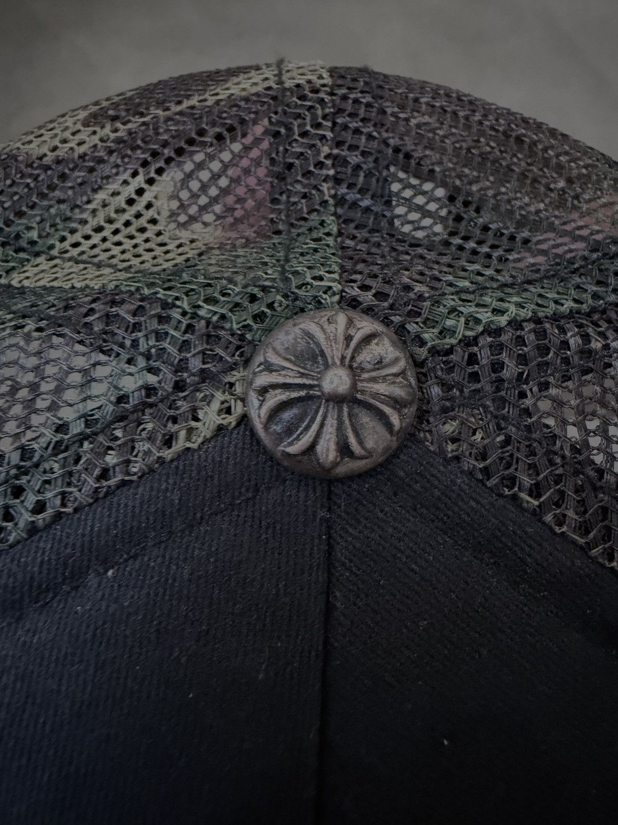 Chrome Hearts Chrome Hearts Black Camo Mesh Hollywood Cap Size ONE SIZE - 2 Thumbnail