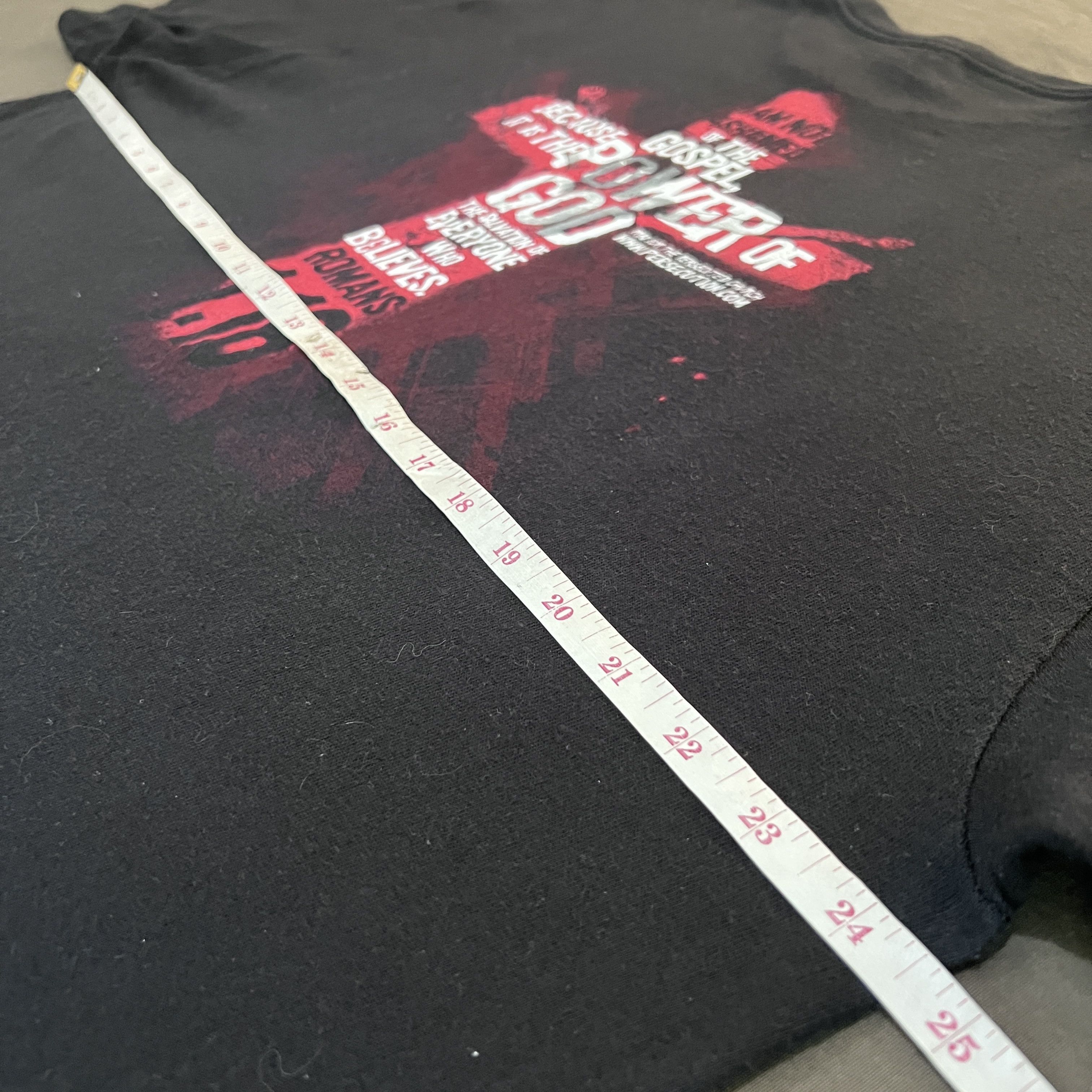 Vintage Vintage Y2K Jesus God Lord Bible Promo Tee 2XL Size US XXL / EU 58 / 5 - 6 Thumbnail