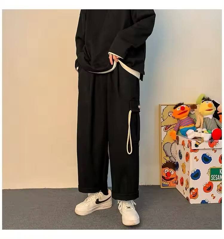 Japanese Brand × Vintage men's lace-up street pants Size US 36 / EU 52 - 1 Thumbnail