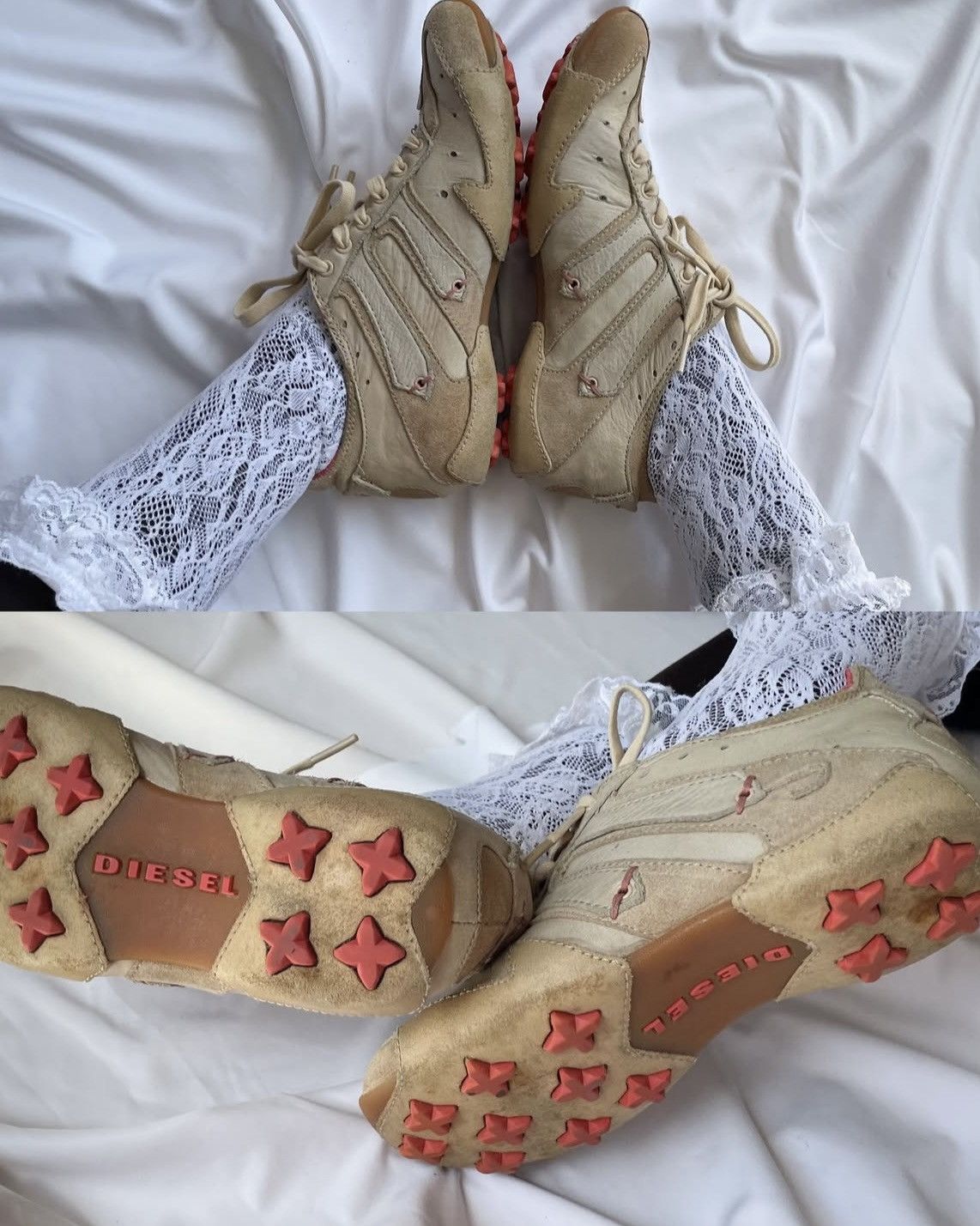 Diesel Diesel vintage chunky sneakers Size US 5.5 / IT 35.5 - 6 Thumbnail