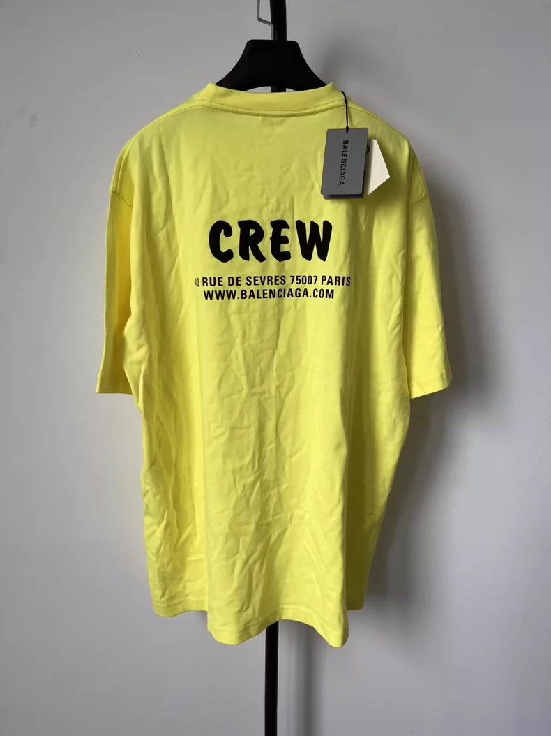 Balenciaga Balenciaga Logo Printed Short Sleeve T-Shirt Regular Size US M / EU 48-50 / 2 - 2 Thumbnail
