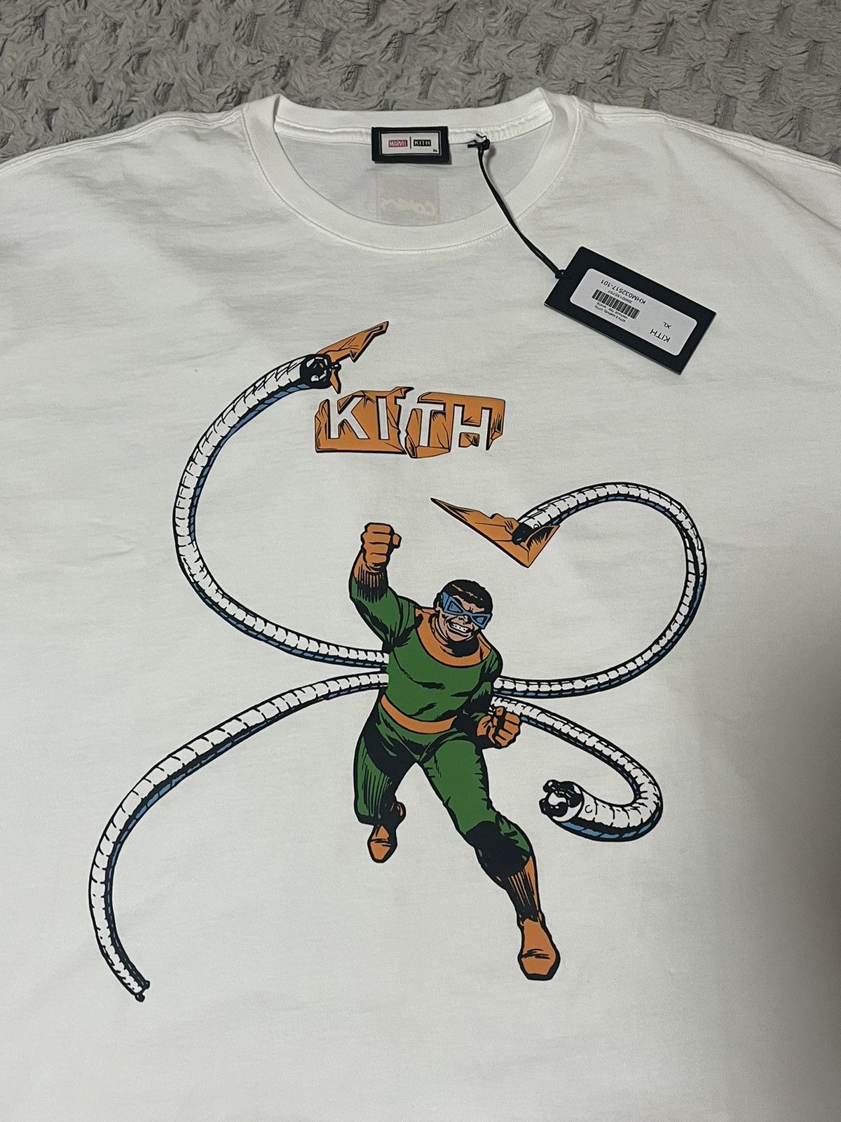 Kith × Marvel Comics Marvel x Kith Otto Vintage Tee white Size XL 