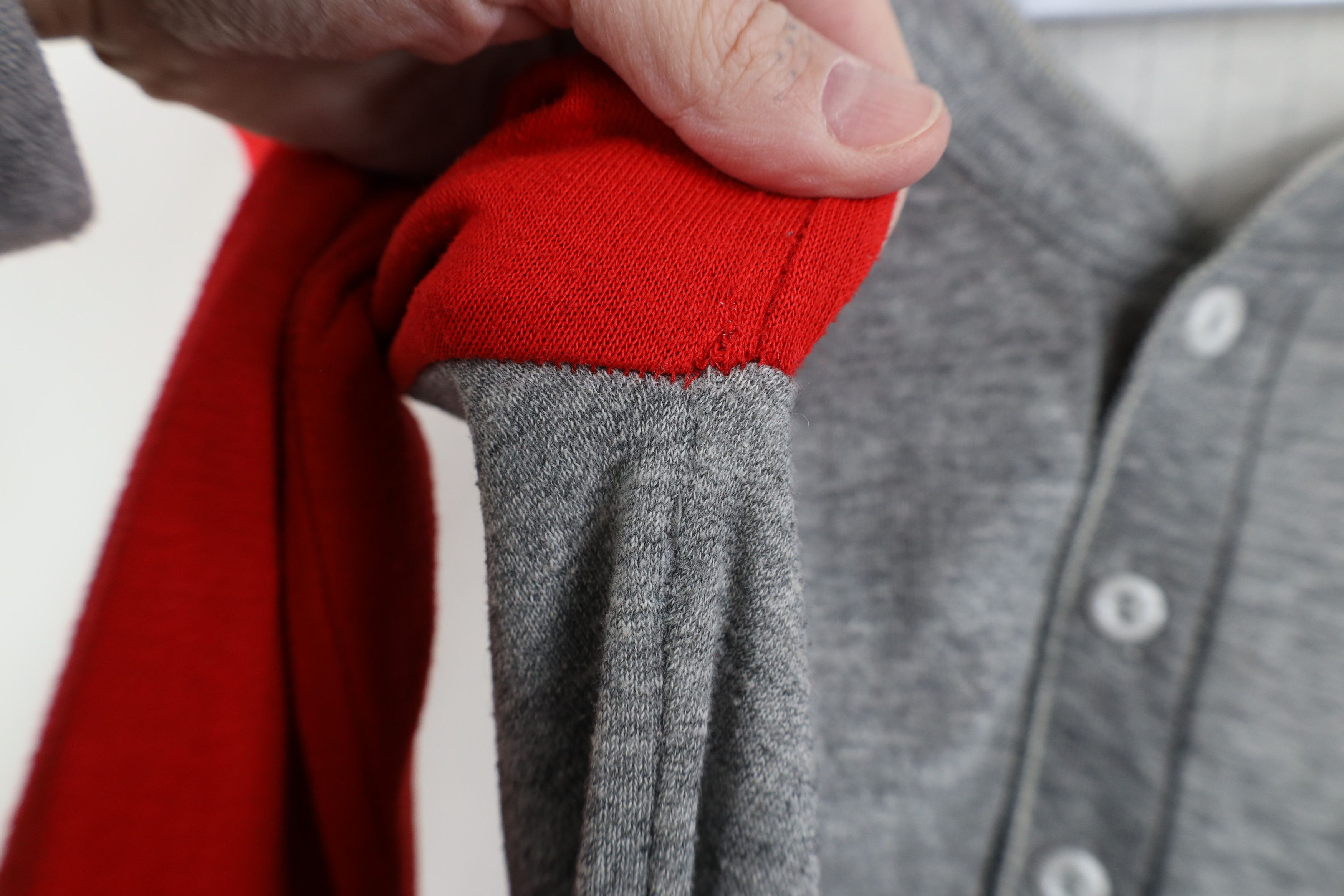 Vintage Vintage 70s Wall Thermal Knit Raglan Henley T-Shirt USA Size US L / EU 52-54 / 3 - 9 Thumbnail
