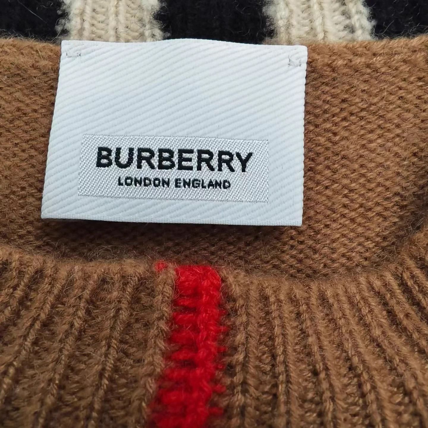 Burberry Burberry Camel Cashmere Stripe Collar P/O XS Size XS / US 0-2 / IT 36-38 - 3 Thumbnail