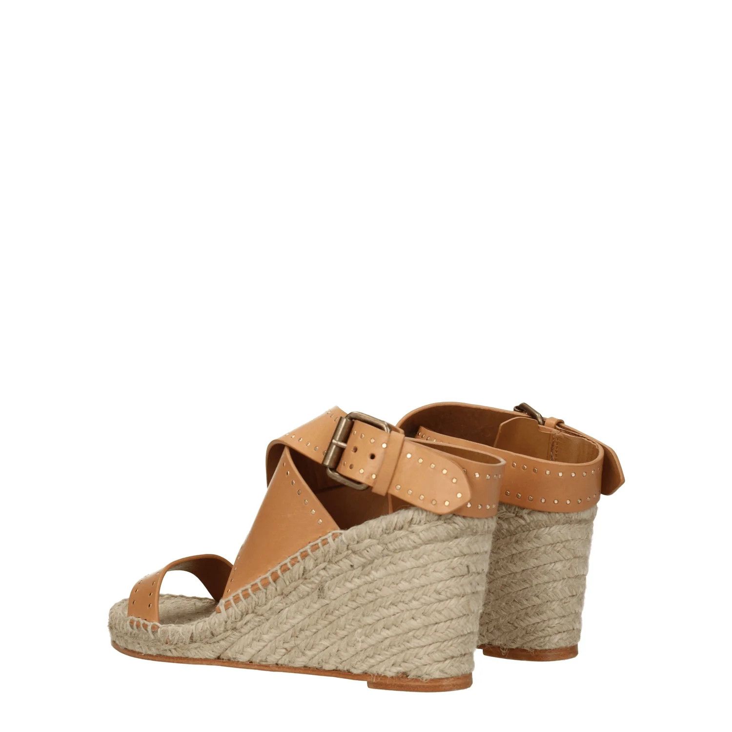 Isabel Marant ob1o1e1124 Leather Sandals in Brown Size US 7 / IT 37 - 4 Thumbnail